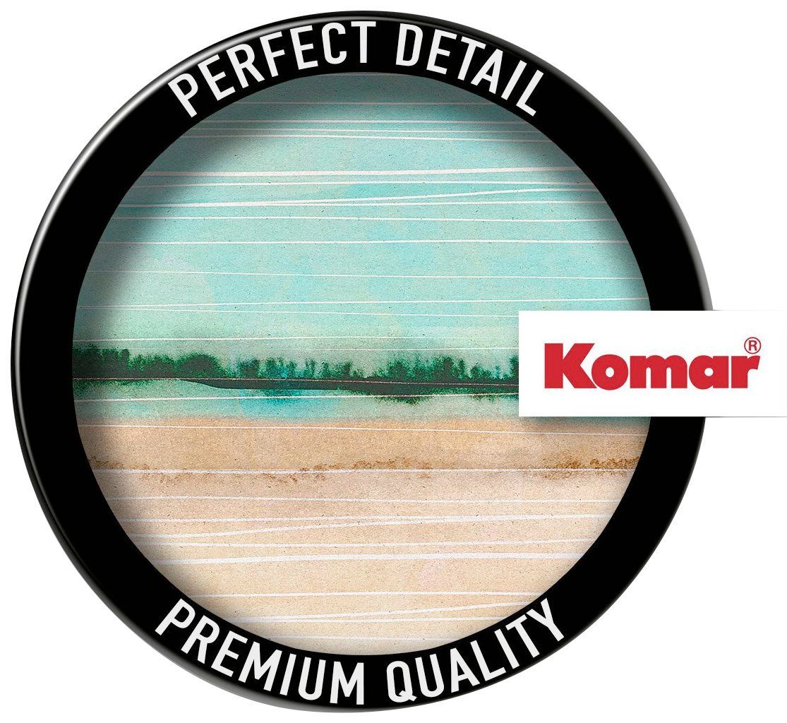 Komar Fotobehang Zelfklevend vlies - Beachside - Afmeting 125 x 125 cm (1 stuk)