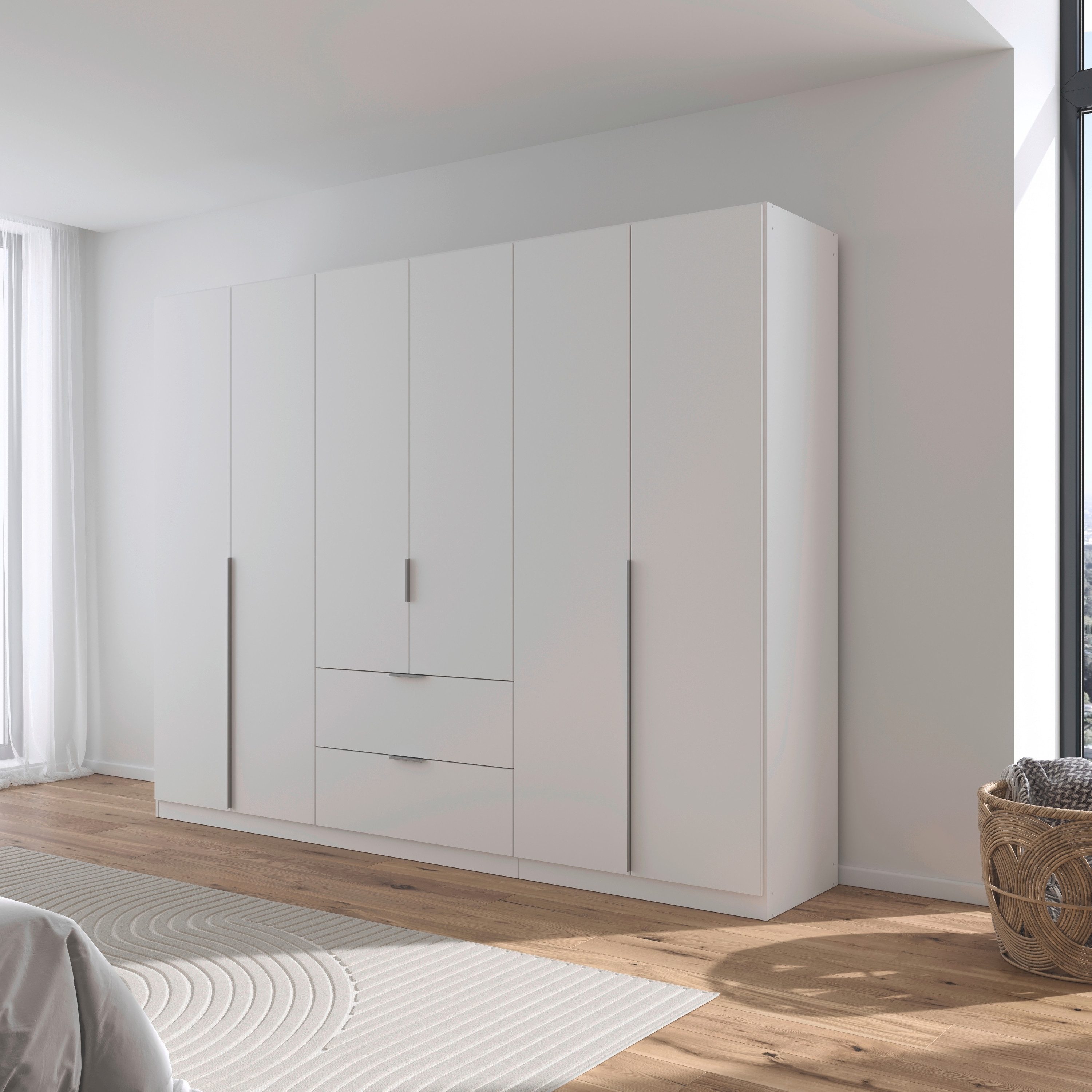 rauch Draaideurkast Kledingkast kast garderobe AGORDO met decor- of hoogglansfront