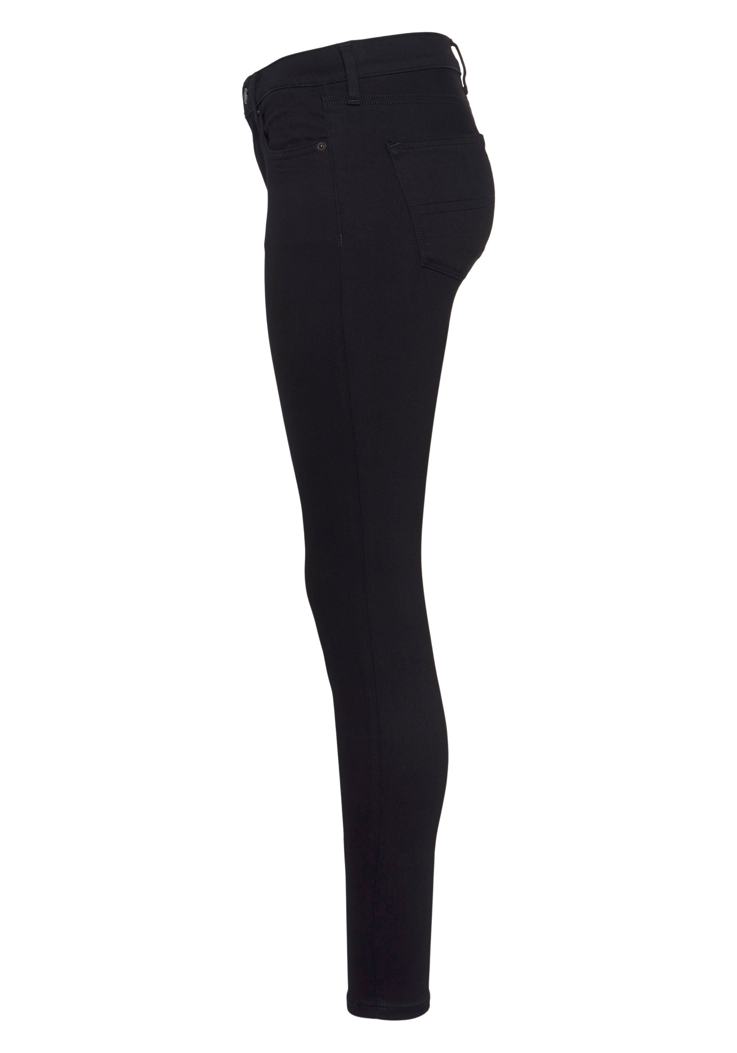 TOMMY JEANS Skinny fit jeans Nora Mid Rise Skinny Fit met tommy jeans-logobadge & borduursels