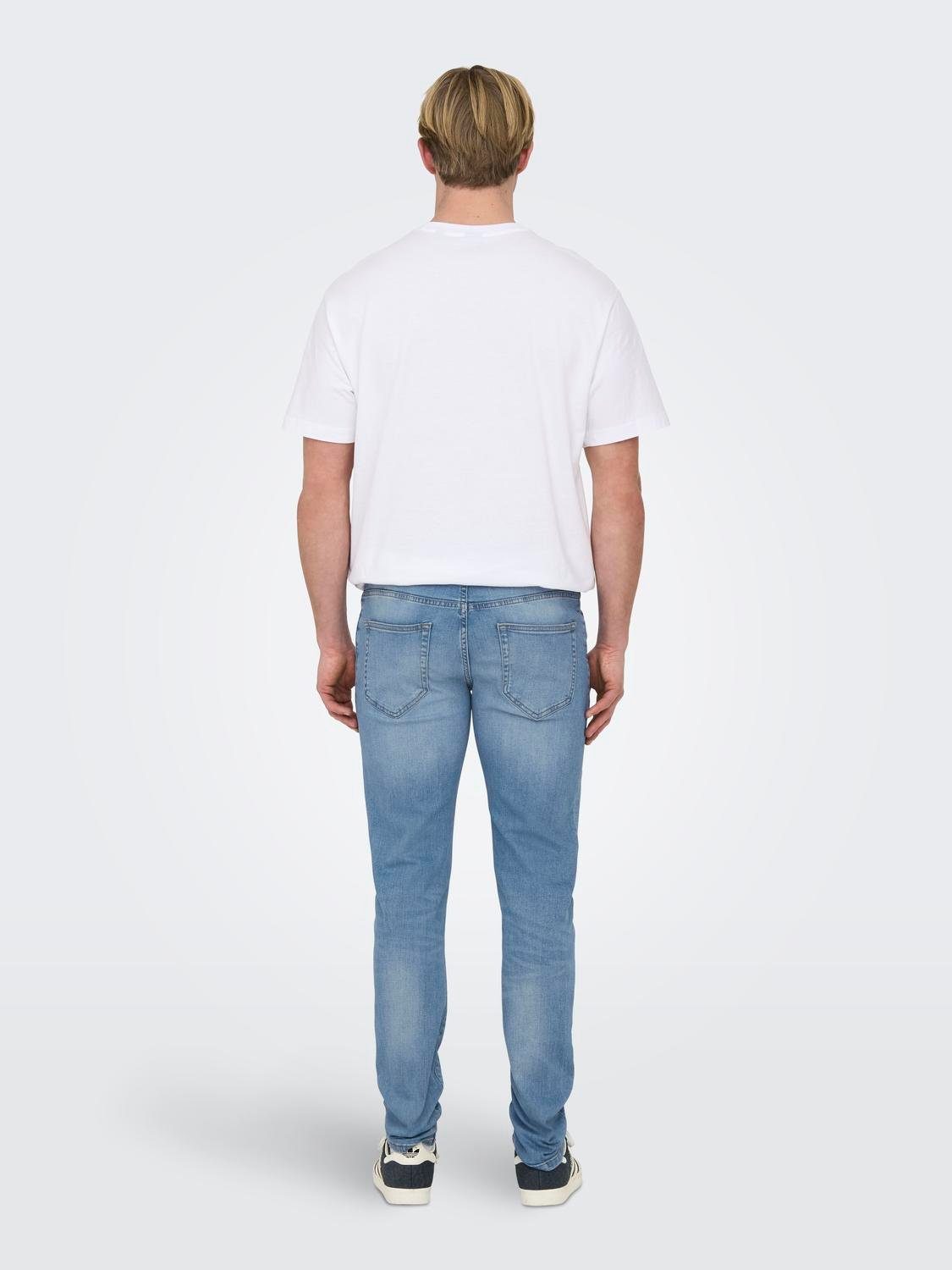 ONLY & SONS Slim fit jeans ONSLOOM SLIM LBD 8263 AZG DNM NOOS