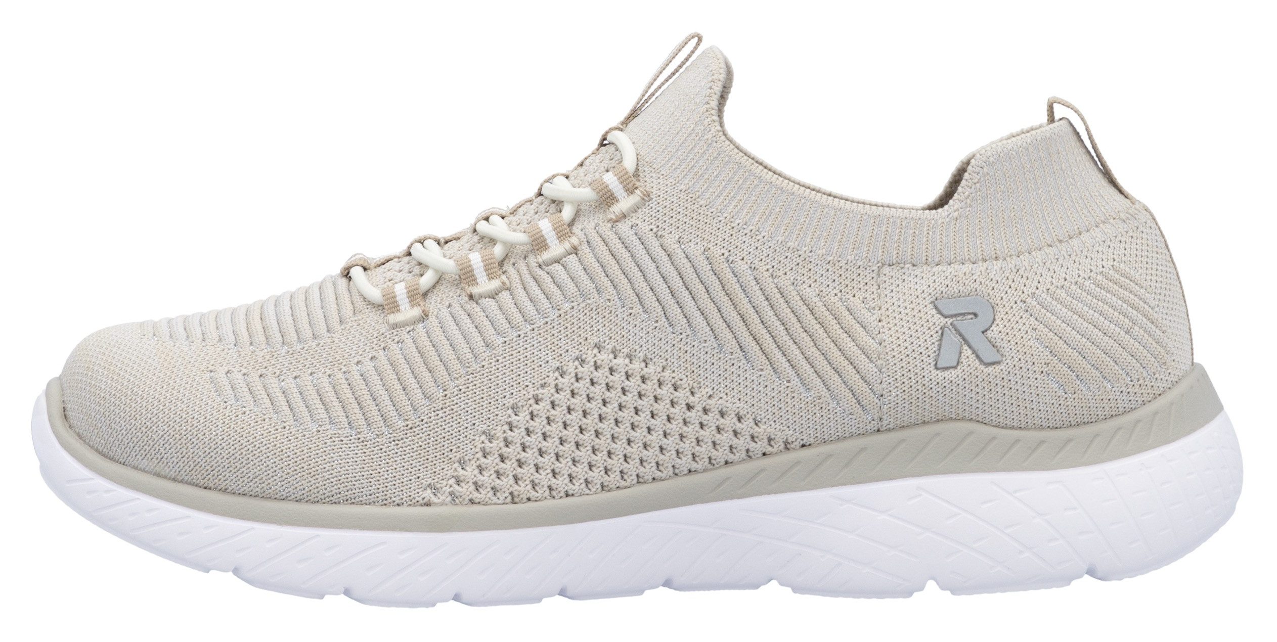 RIEKER Sport Slip-on sneakers , slipper, vrijetijdsschoen, instapschoen met elastische instap