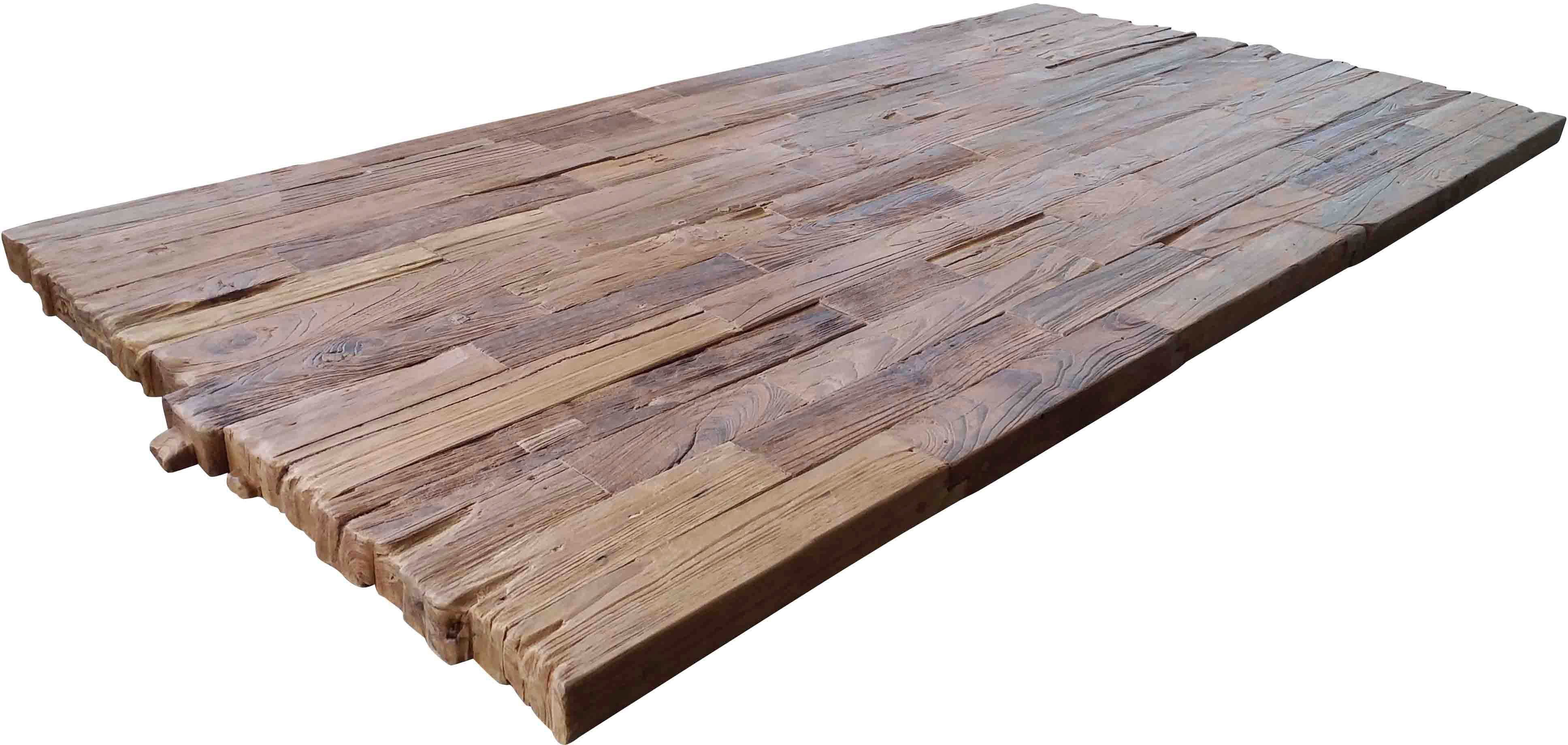 SIT Eettafel Plaat met breuklijn van gerecycled hout