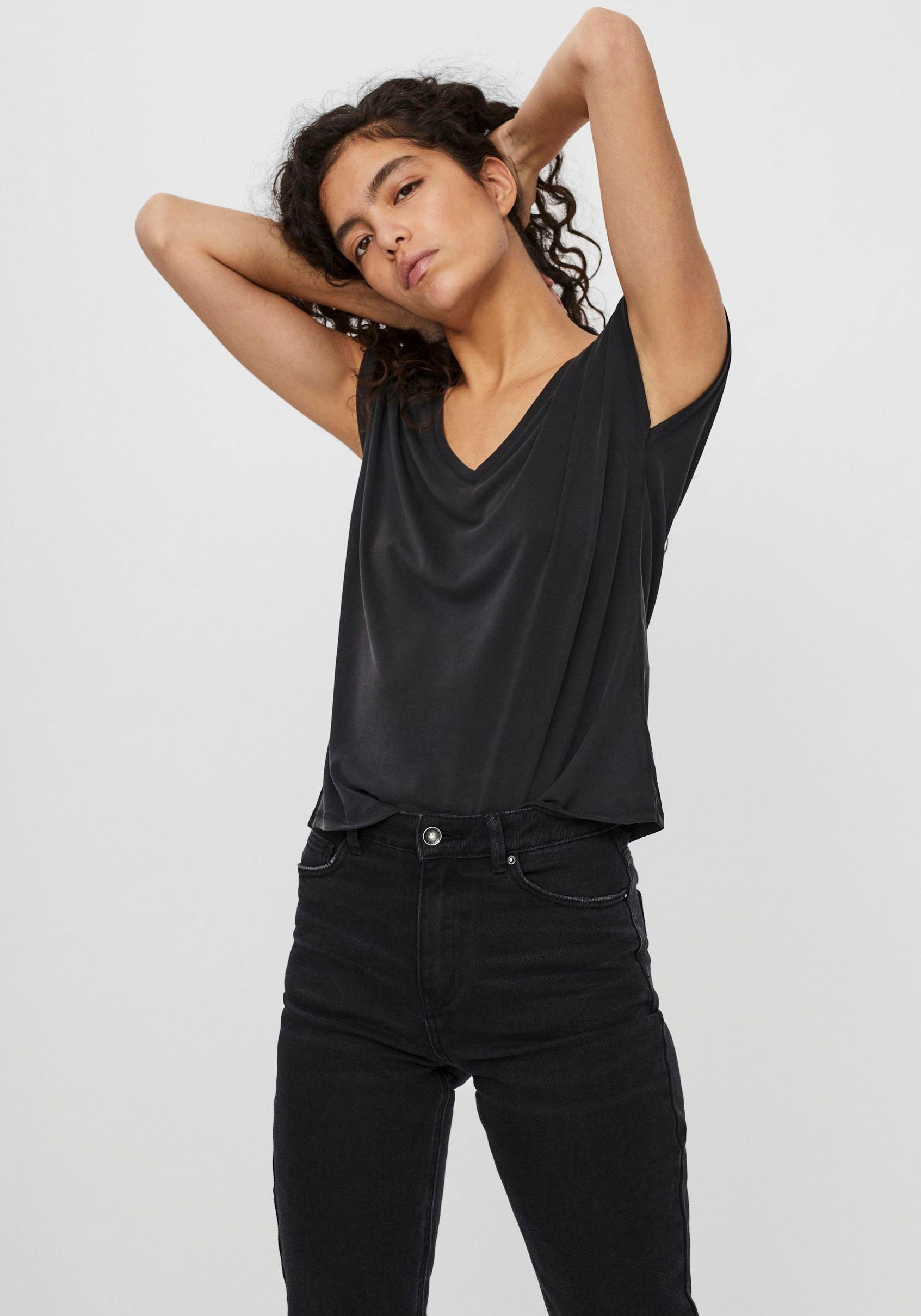 Vero Moda Shirt met V-hals VMFILLI