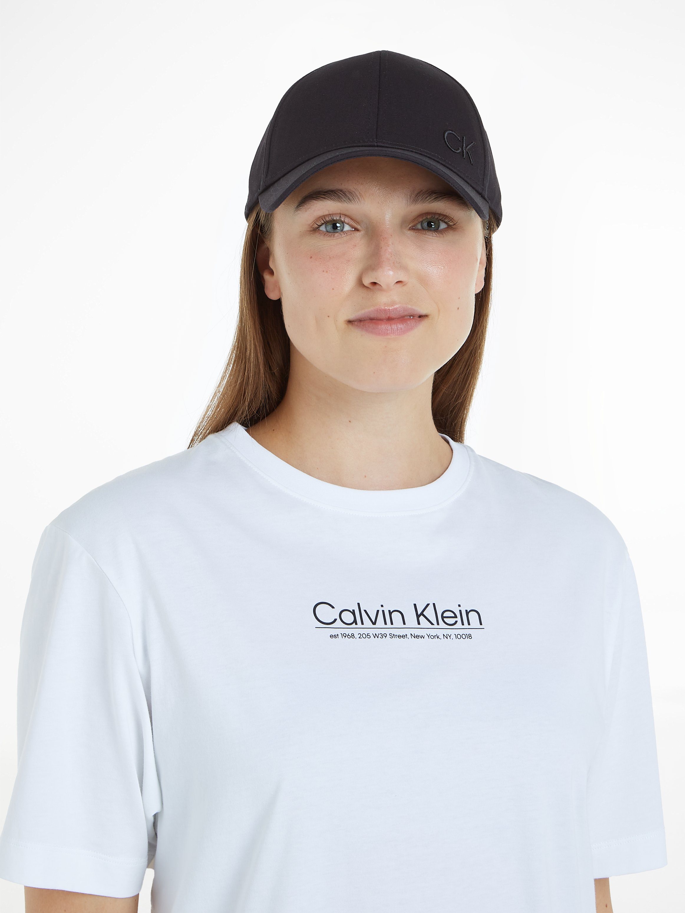 CK Calvin Klein Baseballpet met logostitching