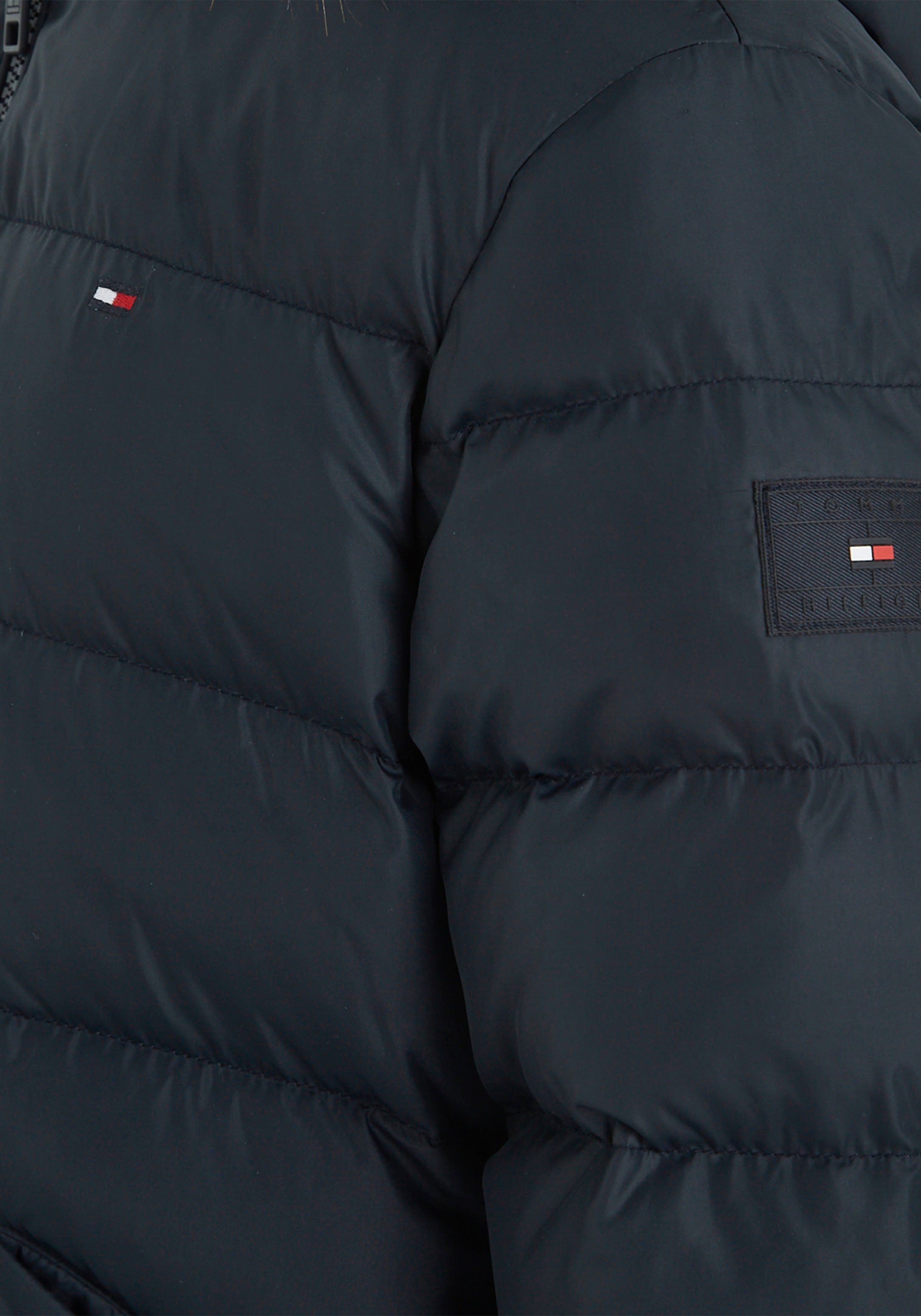 Tommy Hilfiger Gewatteerde jas ESSENTIAL FUR HOOD JACKET met imitatiebont bij de capuchon