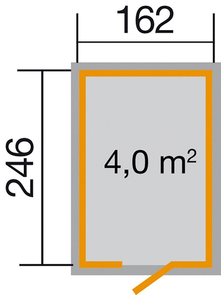 weka Tuinhuisje Zweeds huis mt. 2