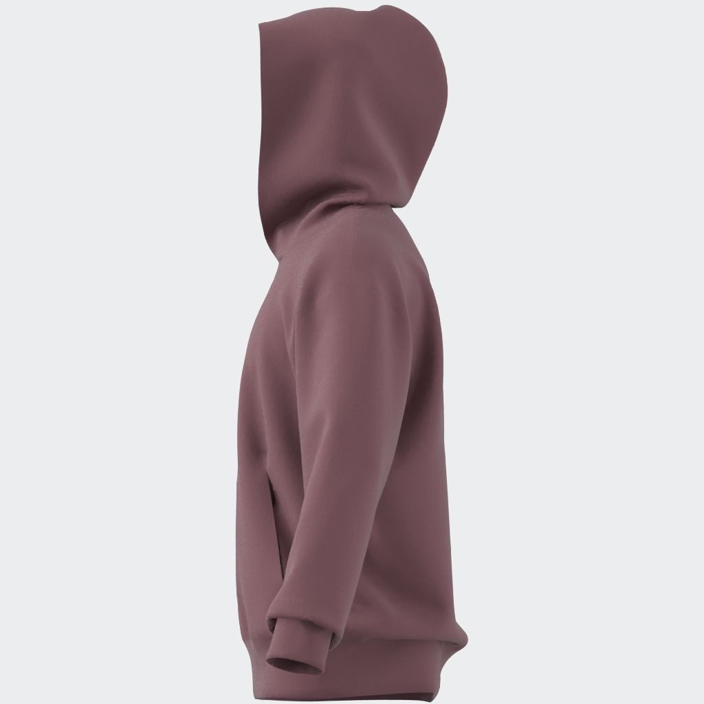 adidas Sportswear Hoodie M A SZN FL HD zacht fleecemateriaal (1-delig)