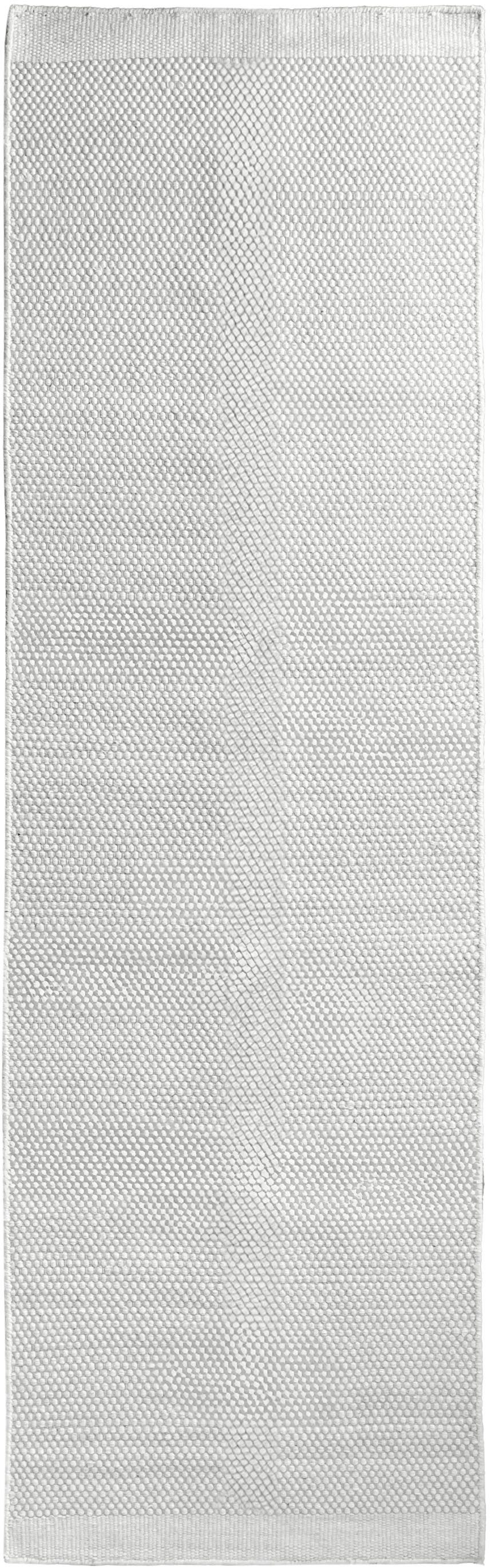 my home Set slaapkamerkleedjes Wolldroom puur Omkeerbaar tapijt, handgeweven, uni-kleuren, 100% wol, woonkamer