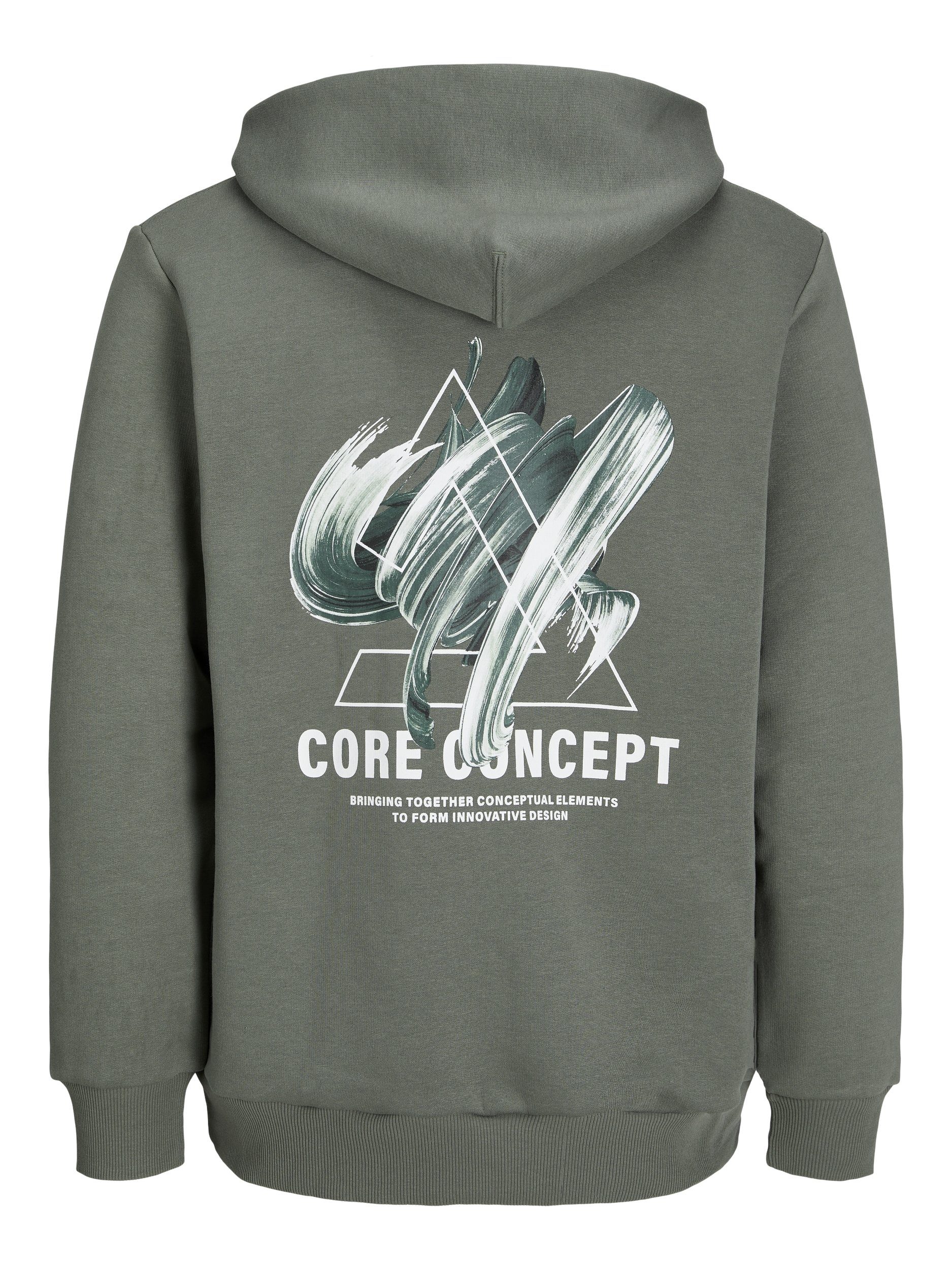 Jack & Jones Hoodie JCOTRIANGLE SWEAT HOOD SN