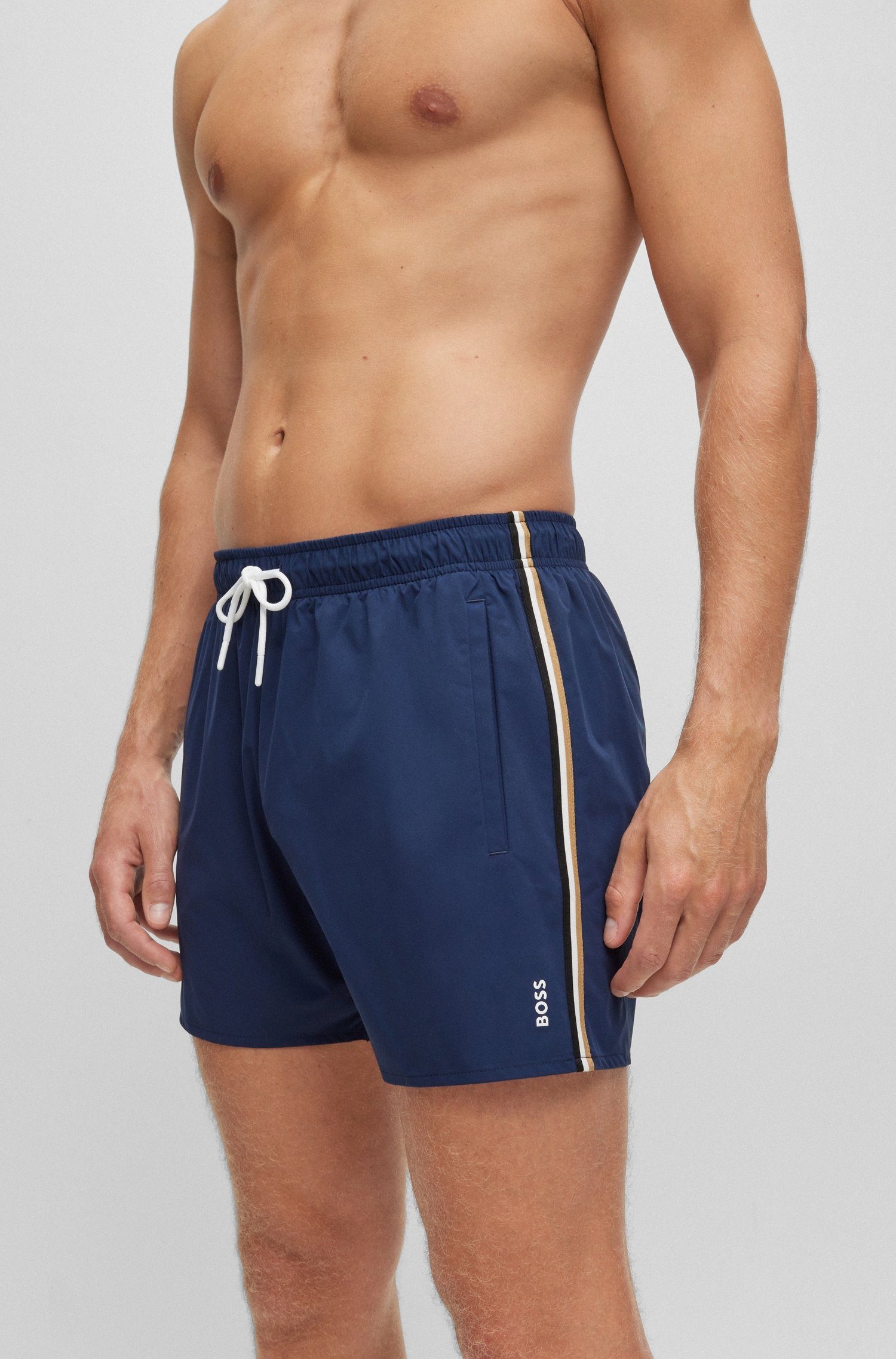 BOSS Zwemshort Iconic met achterzak