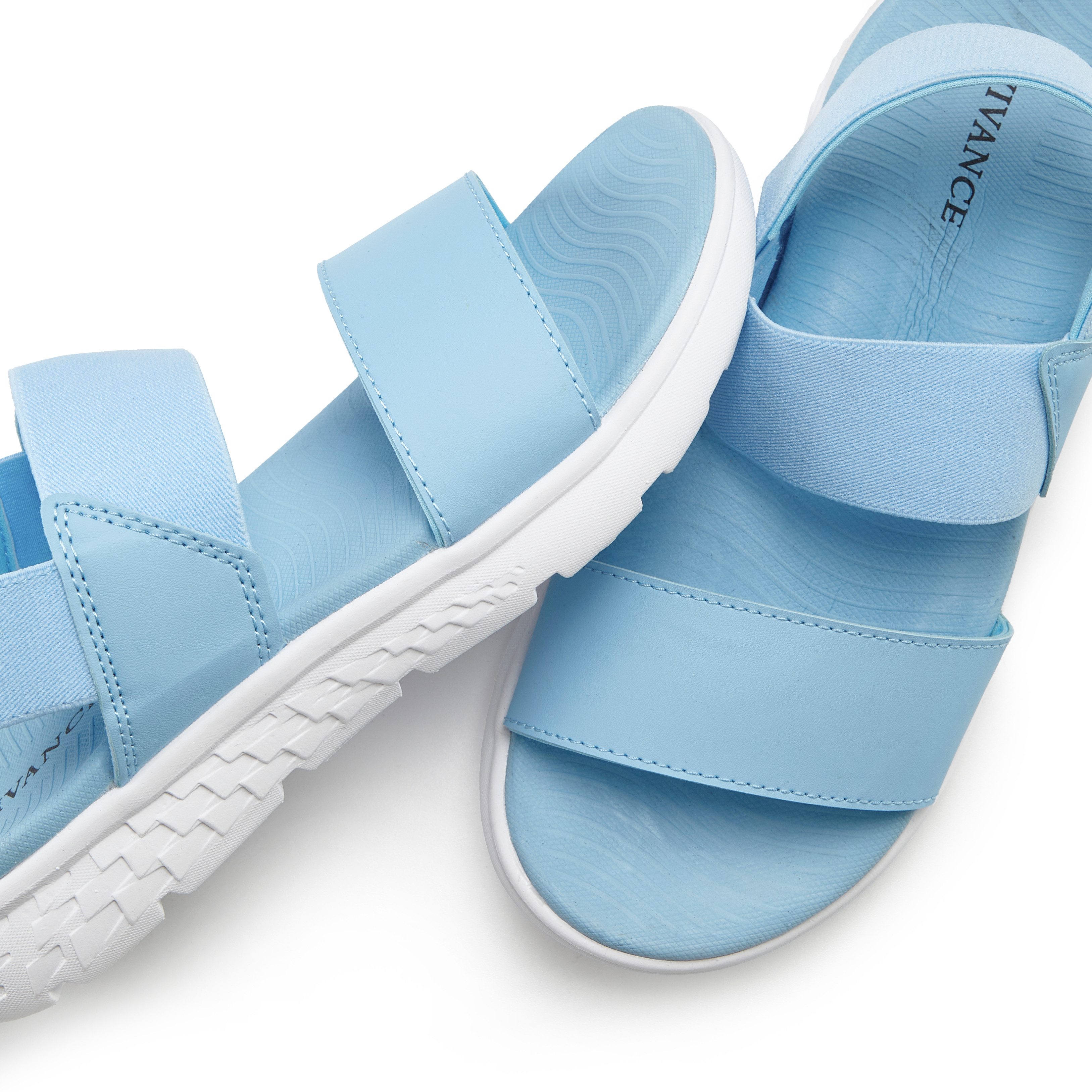 Vivance Sandalen Zomerschoen Sandalette, zomerschoen met lichte zool & elastische banden VEGAN