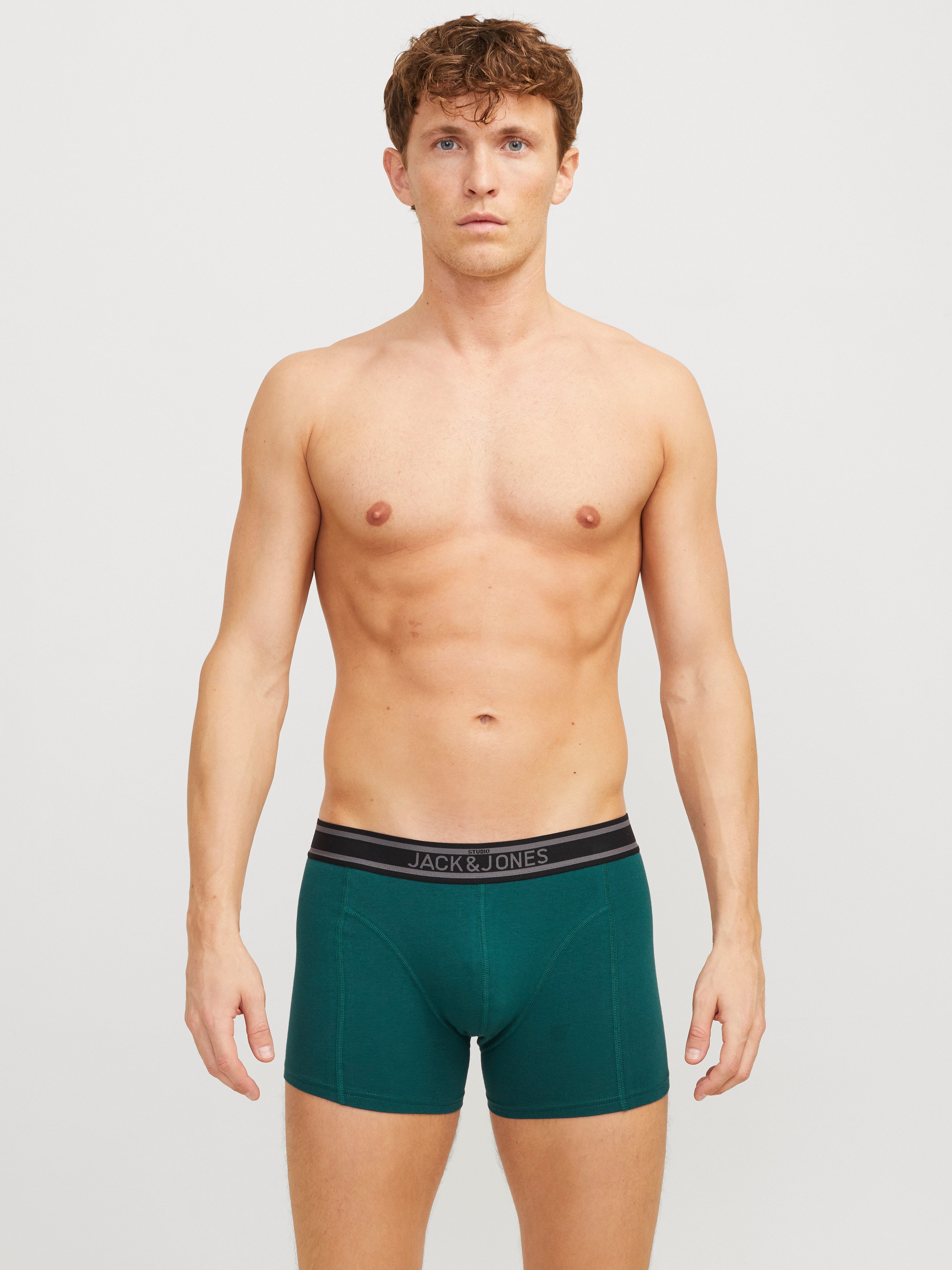 Jack & Jones Trunk JACAIDEN SOLID TRUNKS 3 PACK SN (3 stuks)