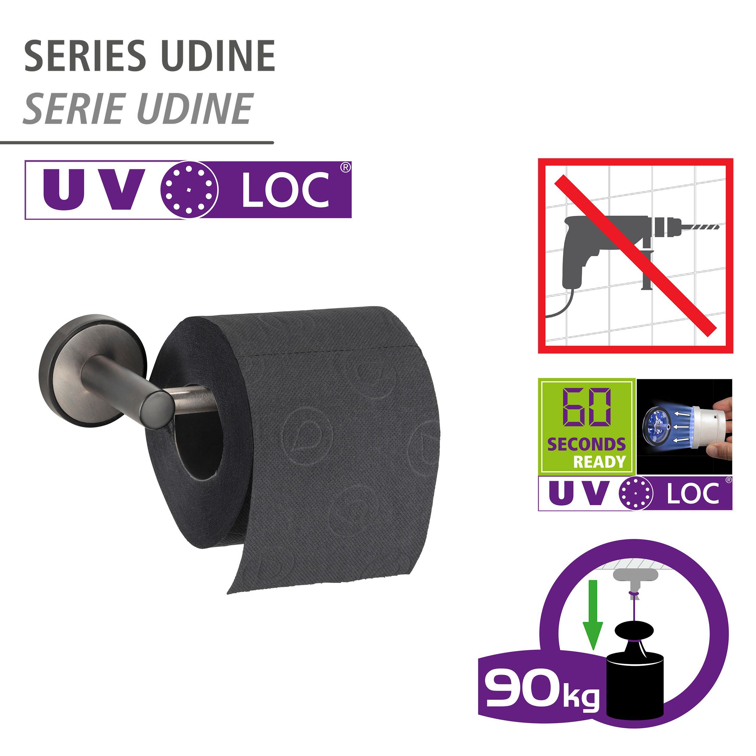 WENKO Toiletrolhouder UV-Loc® Udine Bevestigen zonder boren