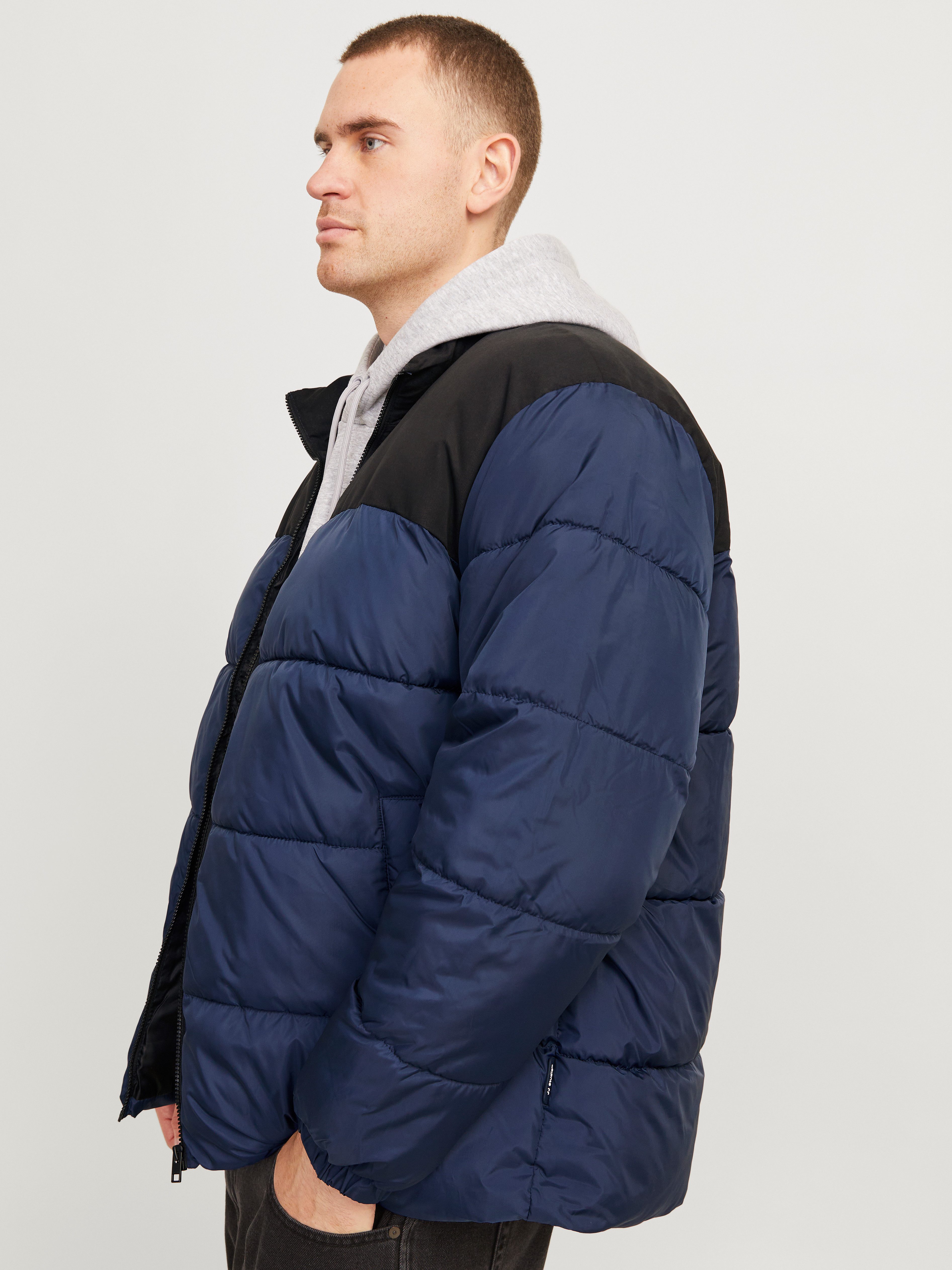 Jack & Jones PlusSize Gewatteerde jas JJMOON STAND COLLAR PUFFER PLS