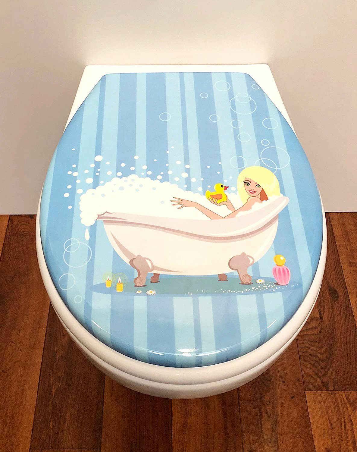 ADOB Toiletzitting BATH Soft-closemechanisme, voor het schoonmaken afneembaar