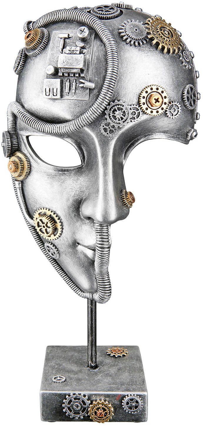 Casablanca by Gilde Decoratief figuur Sculptuur "Steampunk gezicht" (1 stuk)