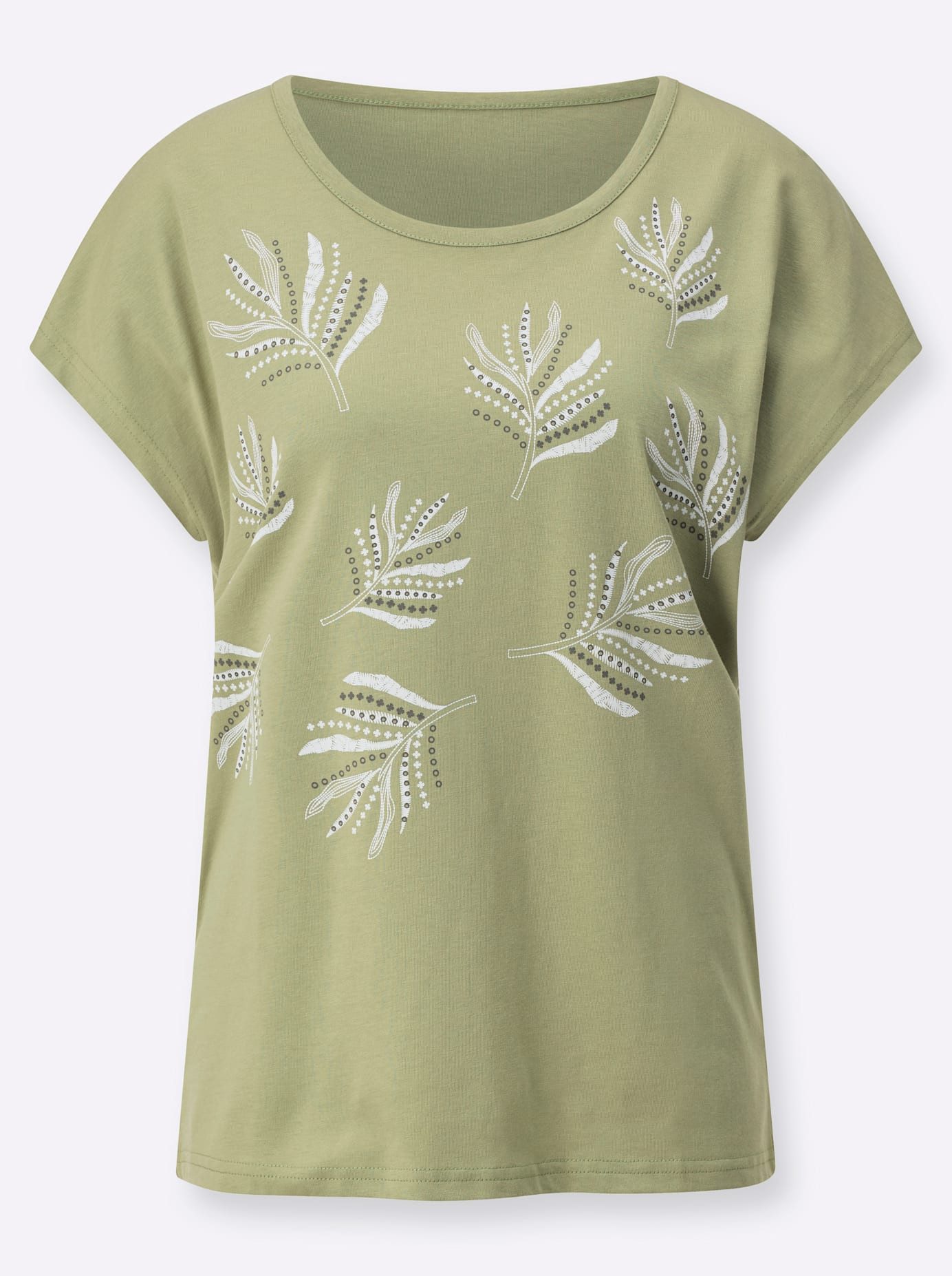 Classic Basics Shirt met ronde hals Shirt (1-delig)
