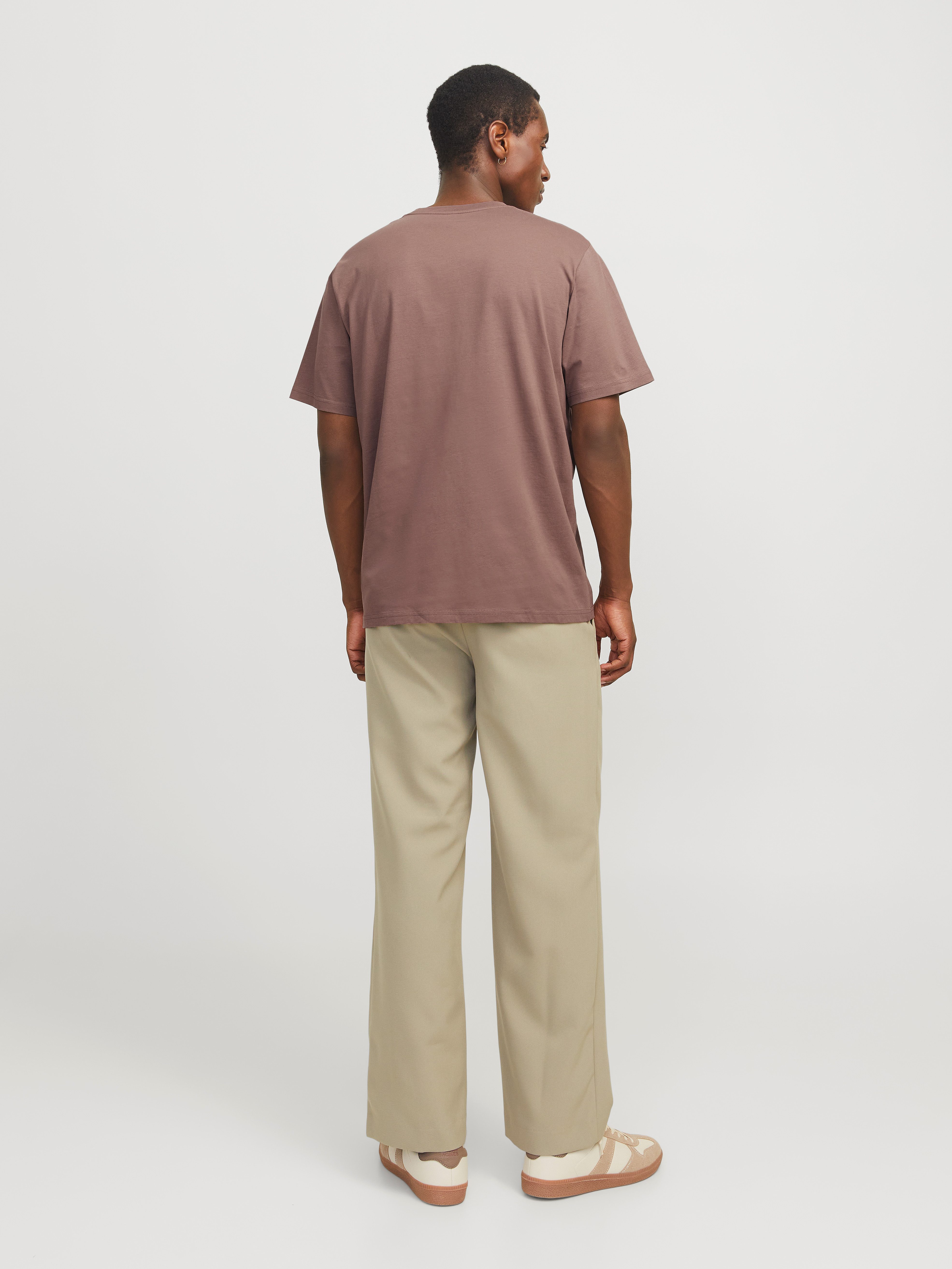 Jack & Jones Shirt met ronde hals JORVESTERBRO TEE SS CREW NECK NOOS