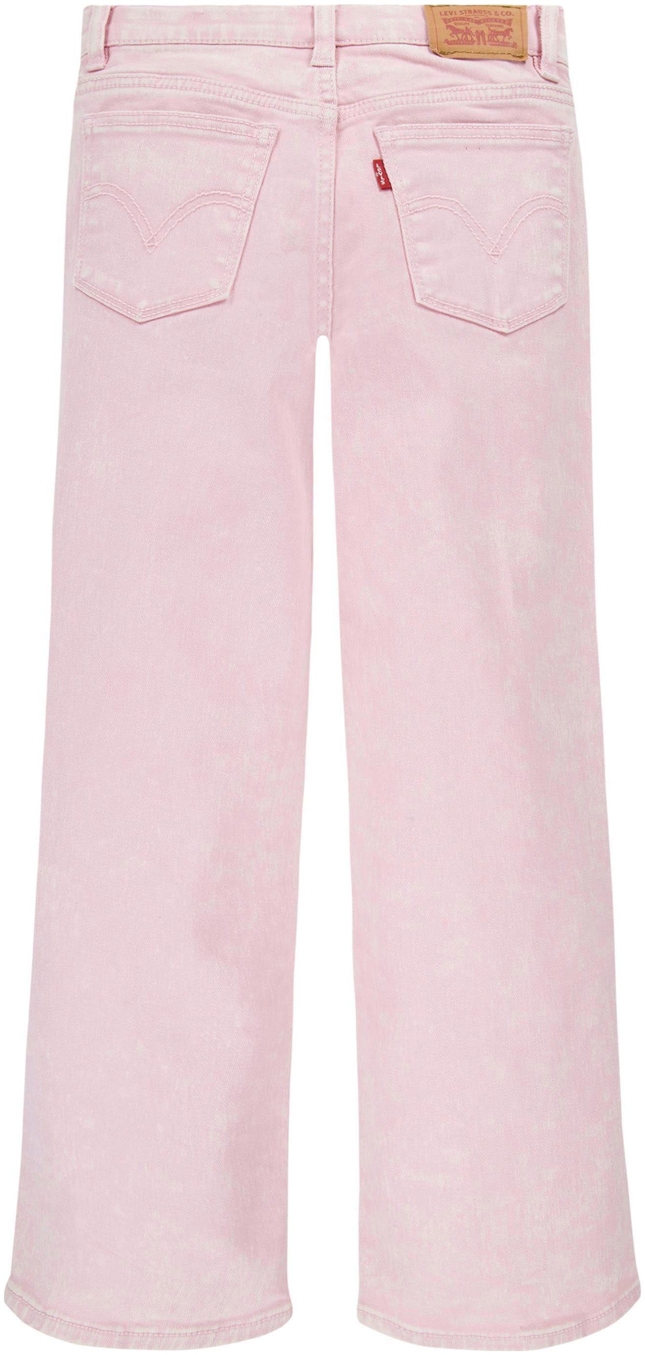 Levi's Kidswear 5-pocket jeans STRETCH TWILL WIDE LEG voor meisjes, met wijde pijpen