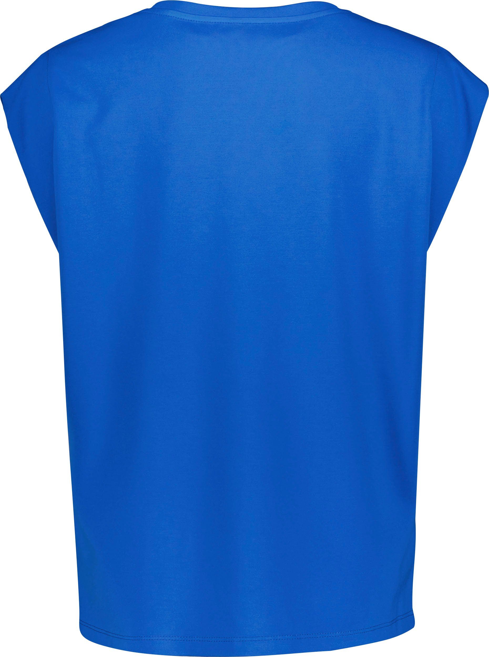 IMPERIAL T-shirt Mouwloos "Punto Milano" shirt met omgeslagen armsgaten
