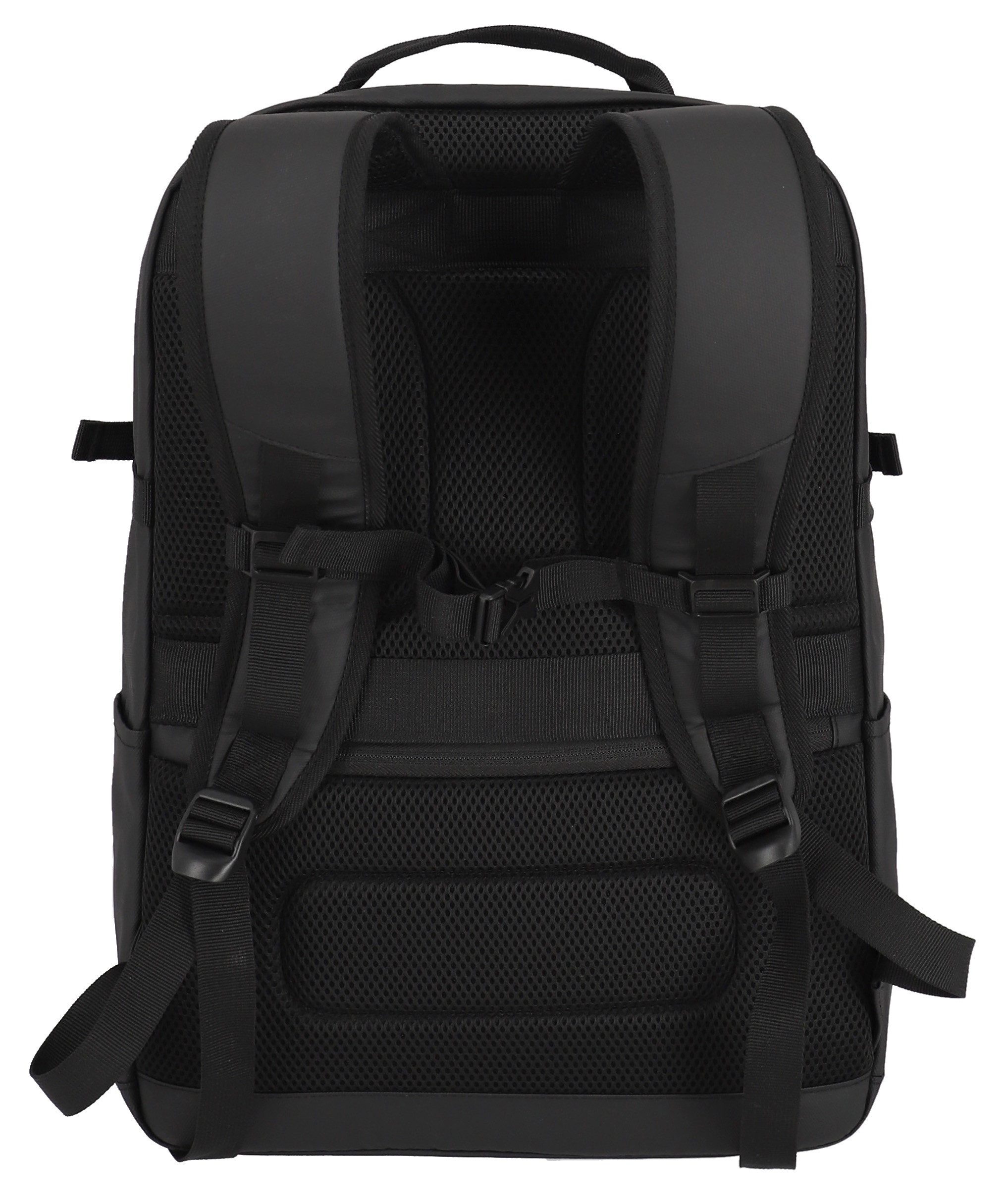 travelite Vrijetijdsrugzak BASICS rugzak zeildoek Schoolrugzak werkrugzak reiserugzak met 15,6 inch laptopvak
