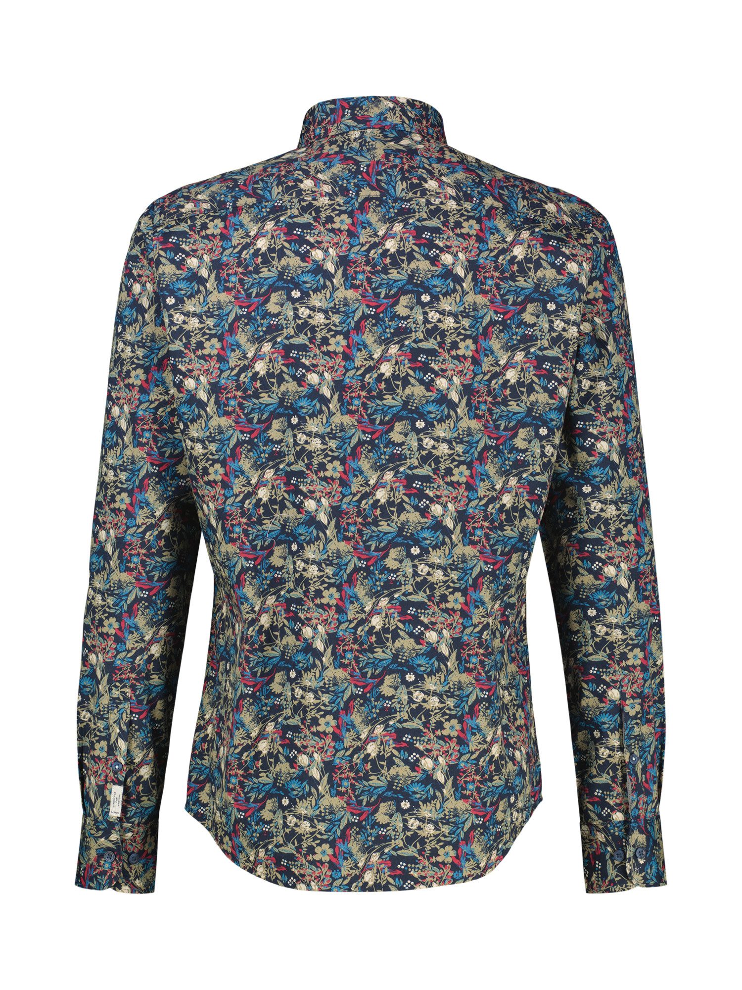 Lerros Overhemd met lange mouwen LERROS Modieus poplin overhemd voor heren