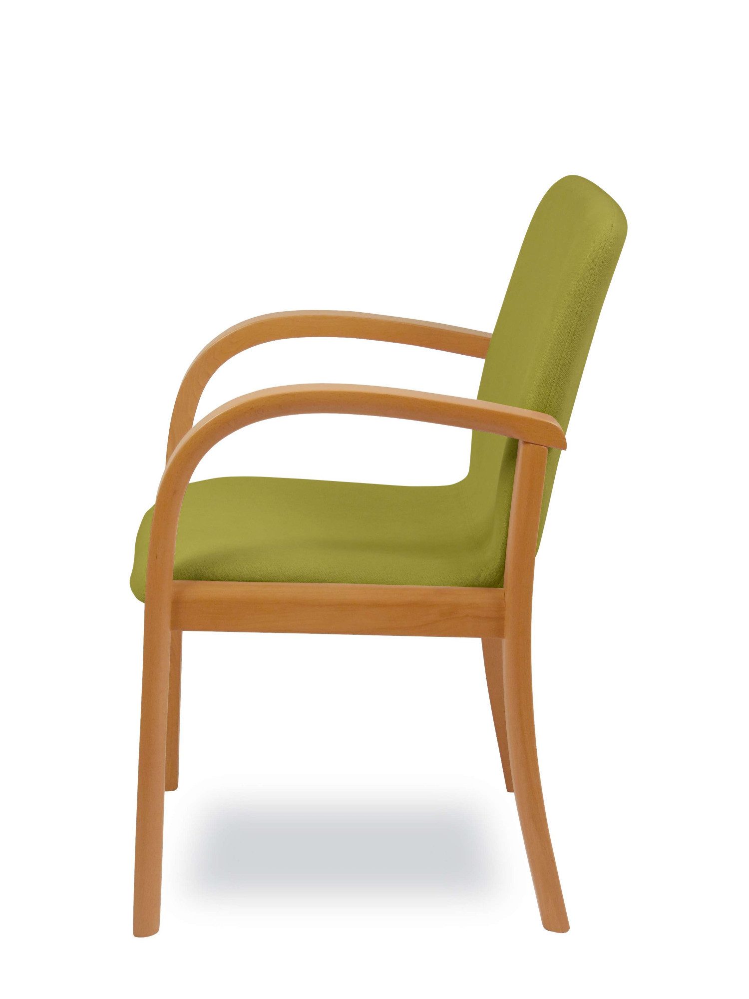Home affaire Eetkamerstoel LINA707 Extra-comfort, vlekbestendig weefsel, massief hout (1 stuk)