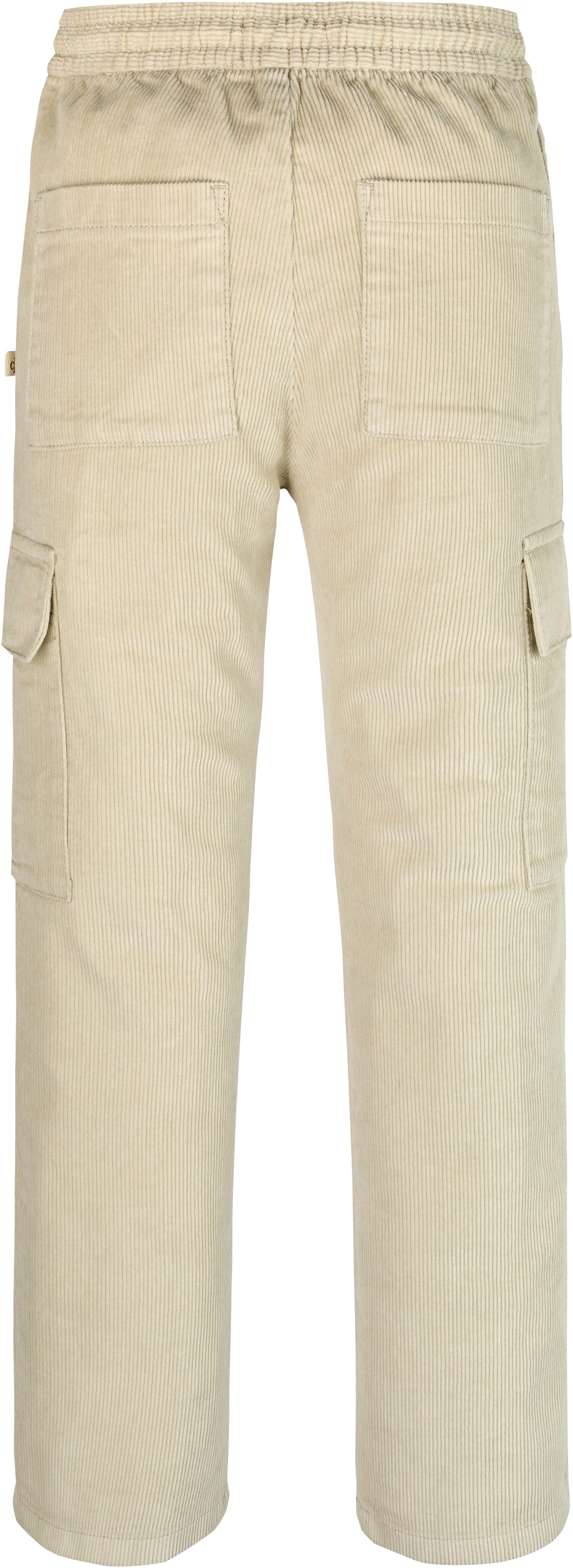 Calvin Klein Cargobroek Corduroy Straight Cargo Pants voor kinderen tot 16 jaar en met logo-embossing