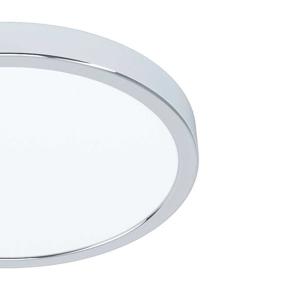 EGLO Plafondlamp FUEVA 5 Plafondlamp, IP44, lage opbouwhoogte, 20 Watt, Rond (1 stuk)