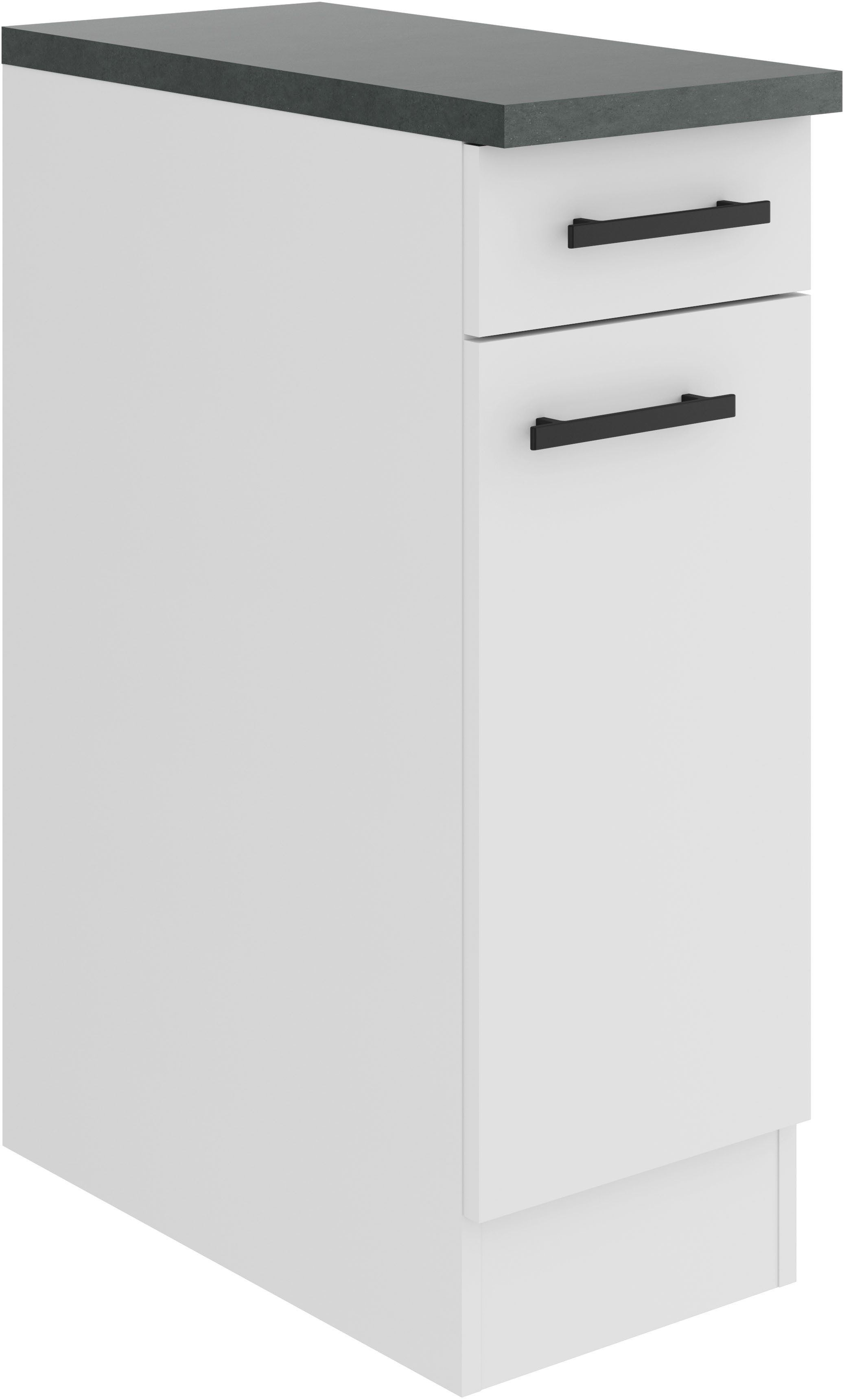 OPTIFIT Onderkast Palma Breedte 30 cm, met 1 deur en 1 lade onderkasten wit
