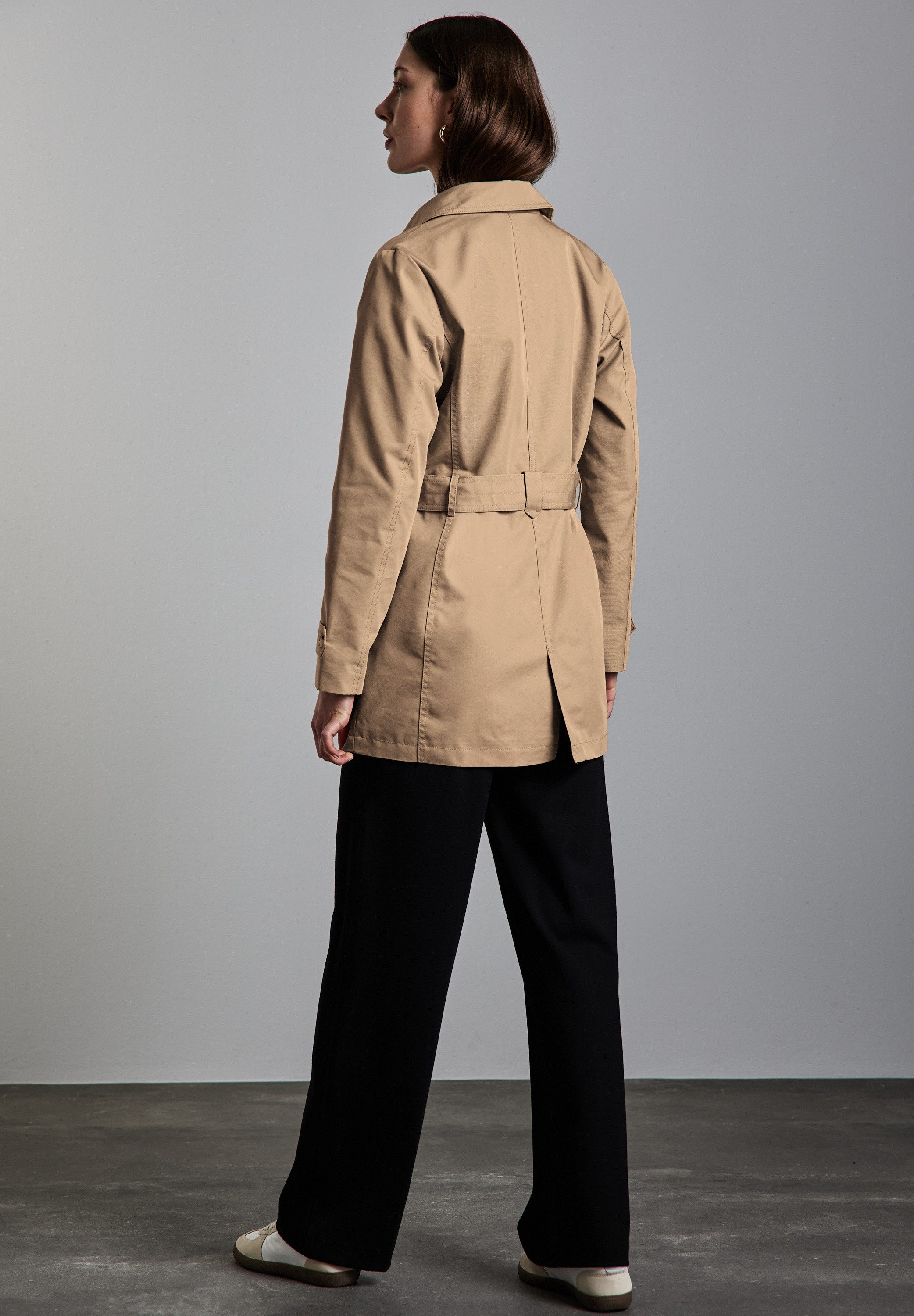 STREET ONE Trenchcoat met riem om te tailleren
