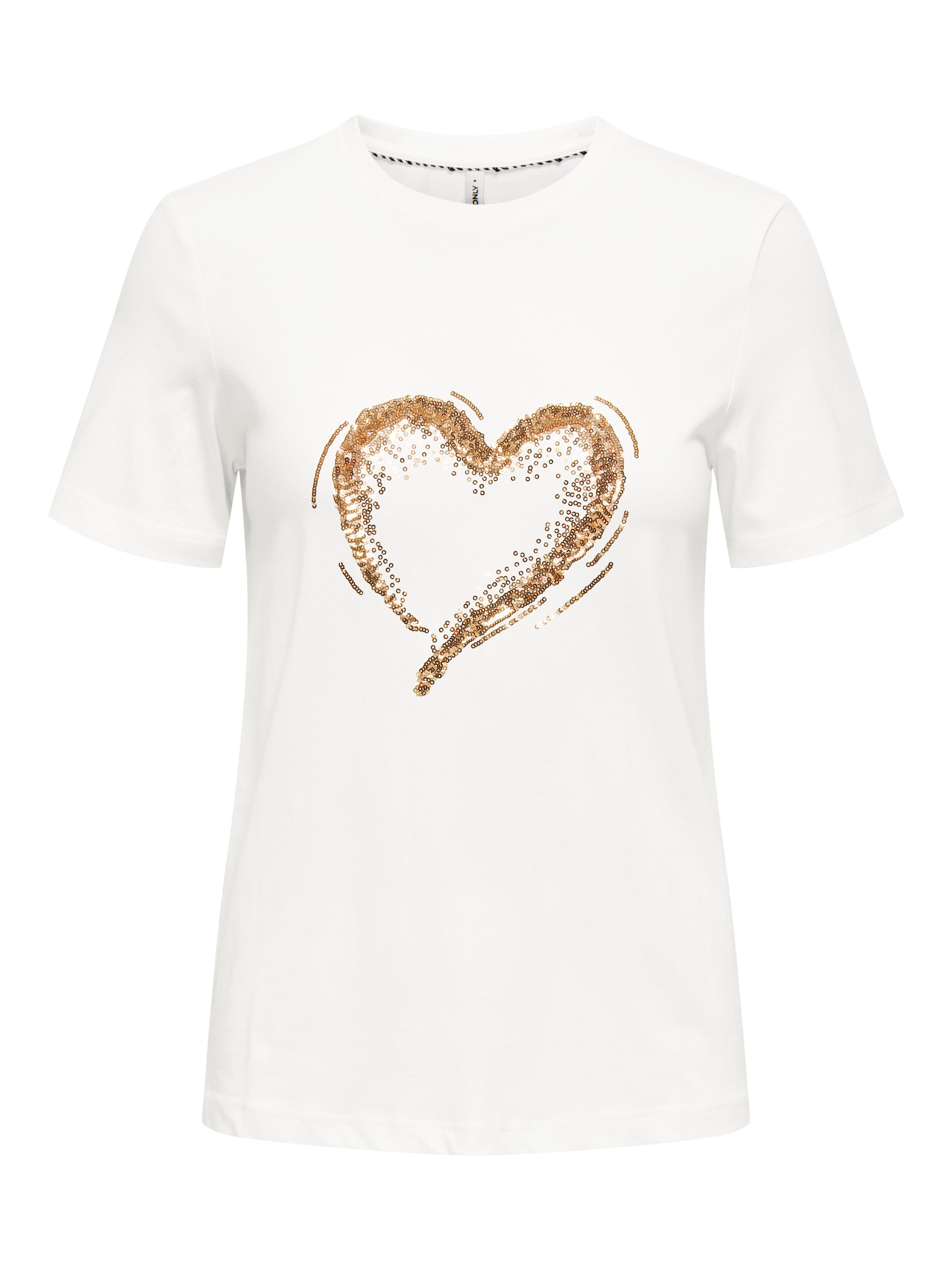 Only T-shirt ONLMARCY S/S BOX TOP CC JRS