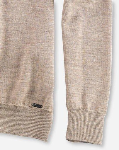 OLYMP Trui met V-hals OLYMP brei casual klassieke brei-pullover