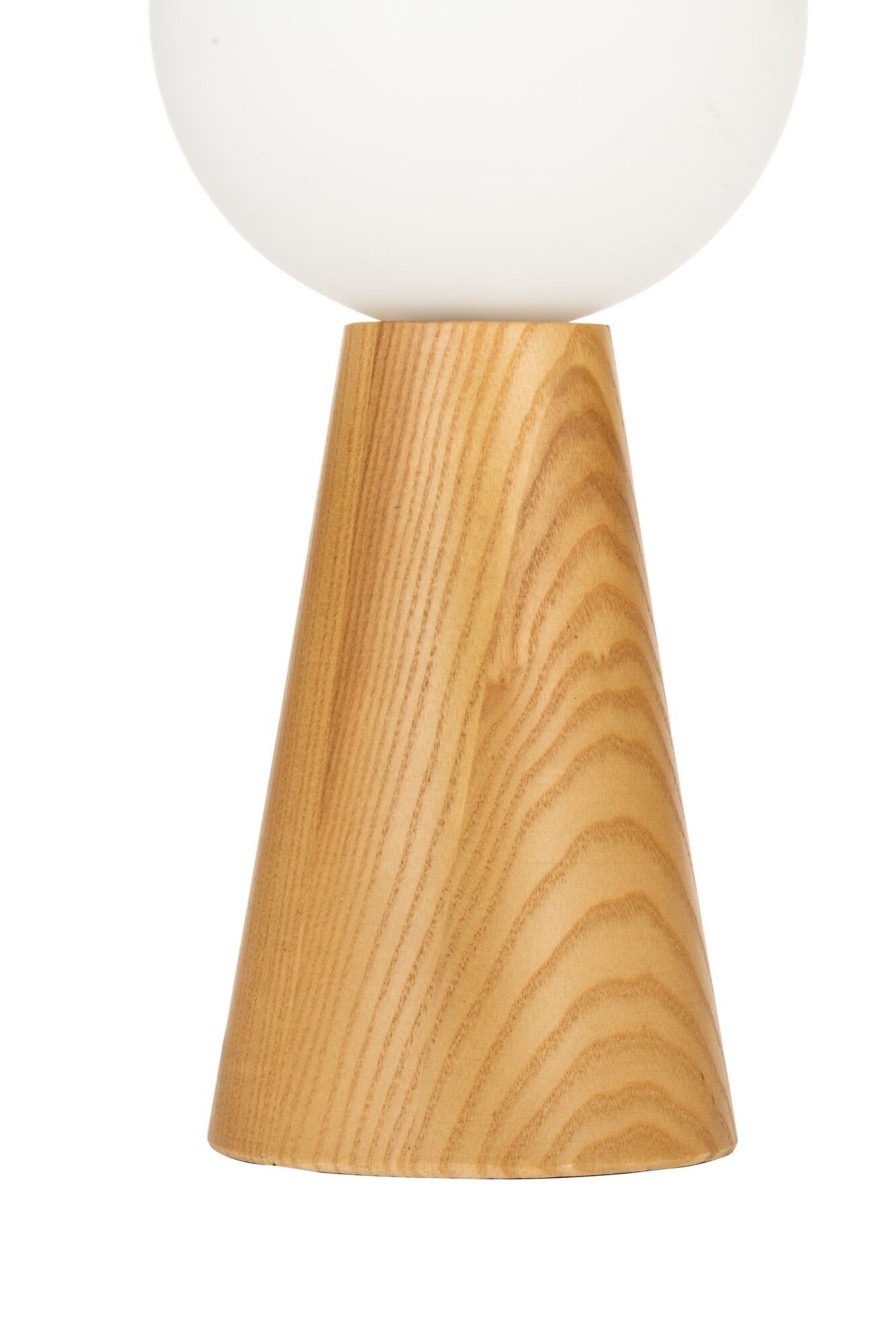 Pauleen Tafellamp Woody Soul glas/esdoornhout 230V max. 3,5W wit/hout natuur