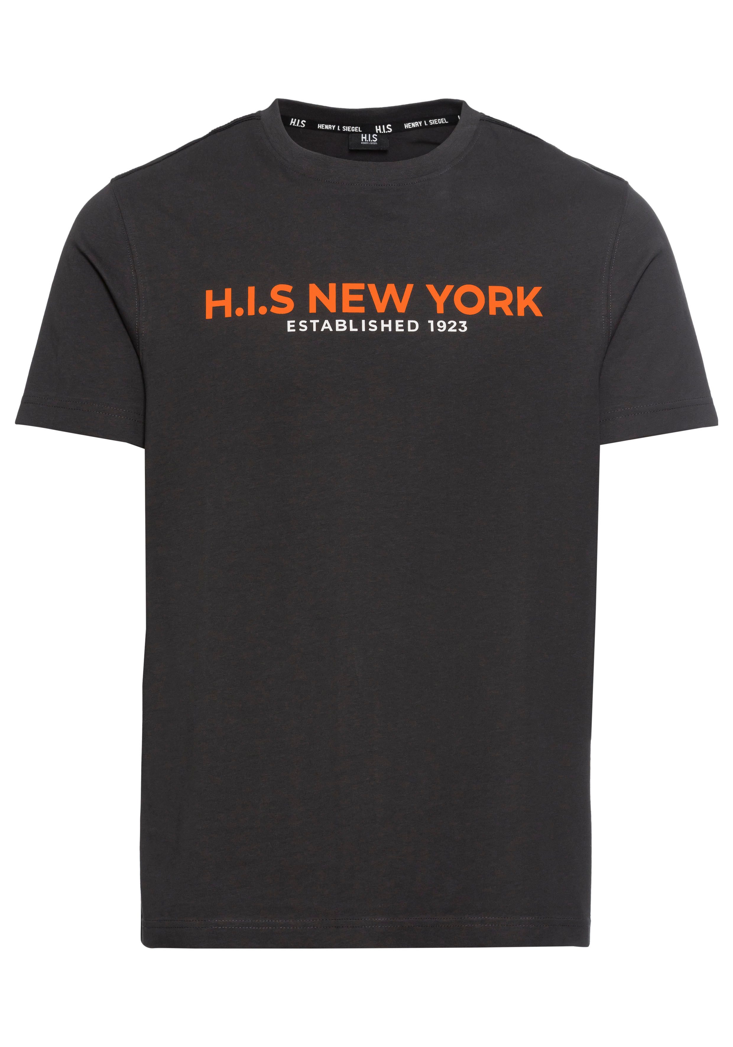 H.I.S T-shirt Met grote frontprint