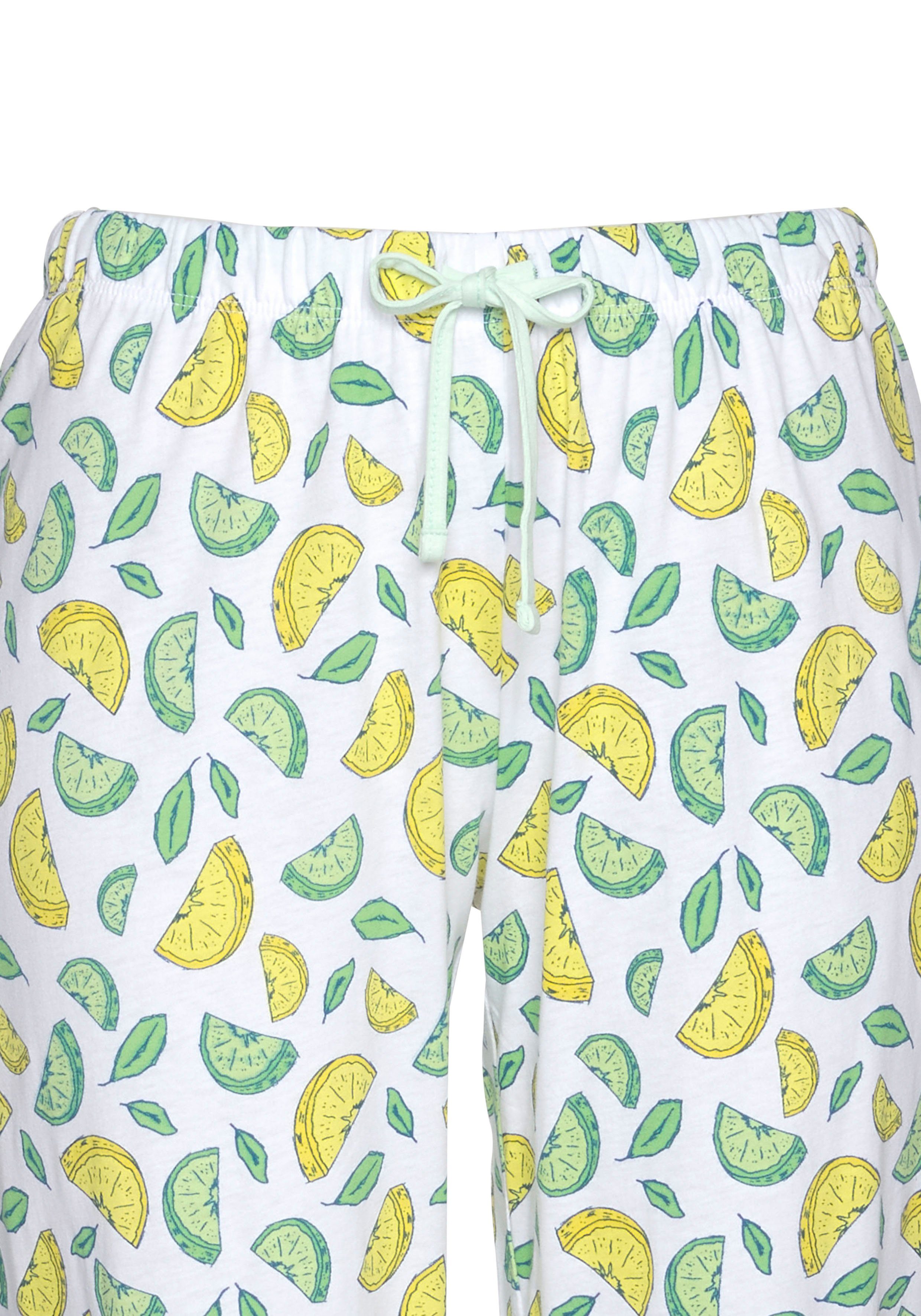Peanuts Pyjama met snoopy-print (2-delig, 1 stuk)