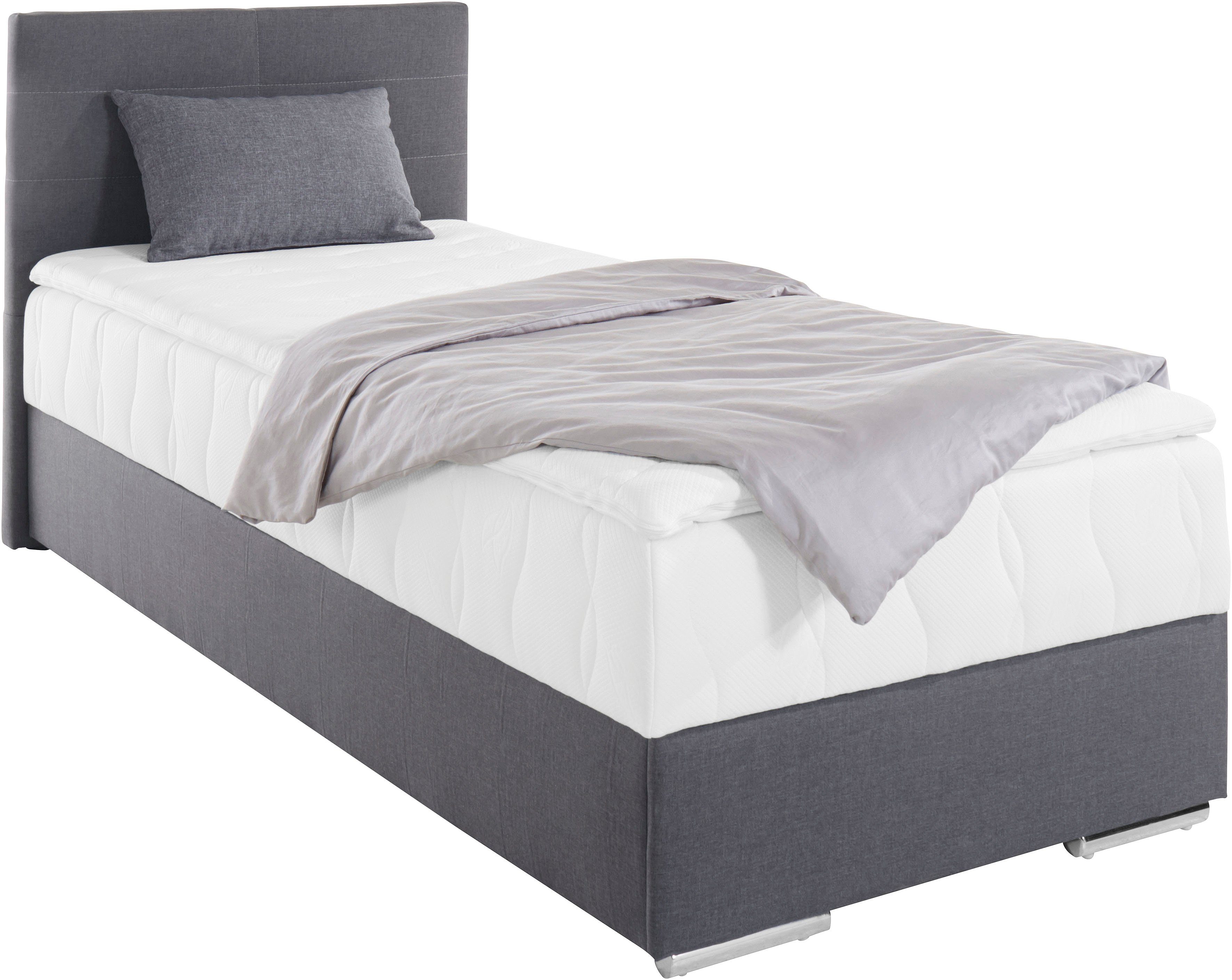 COTTA Boxspring Tom met bedkist, topmatras en sierkussen