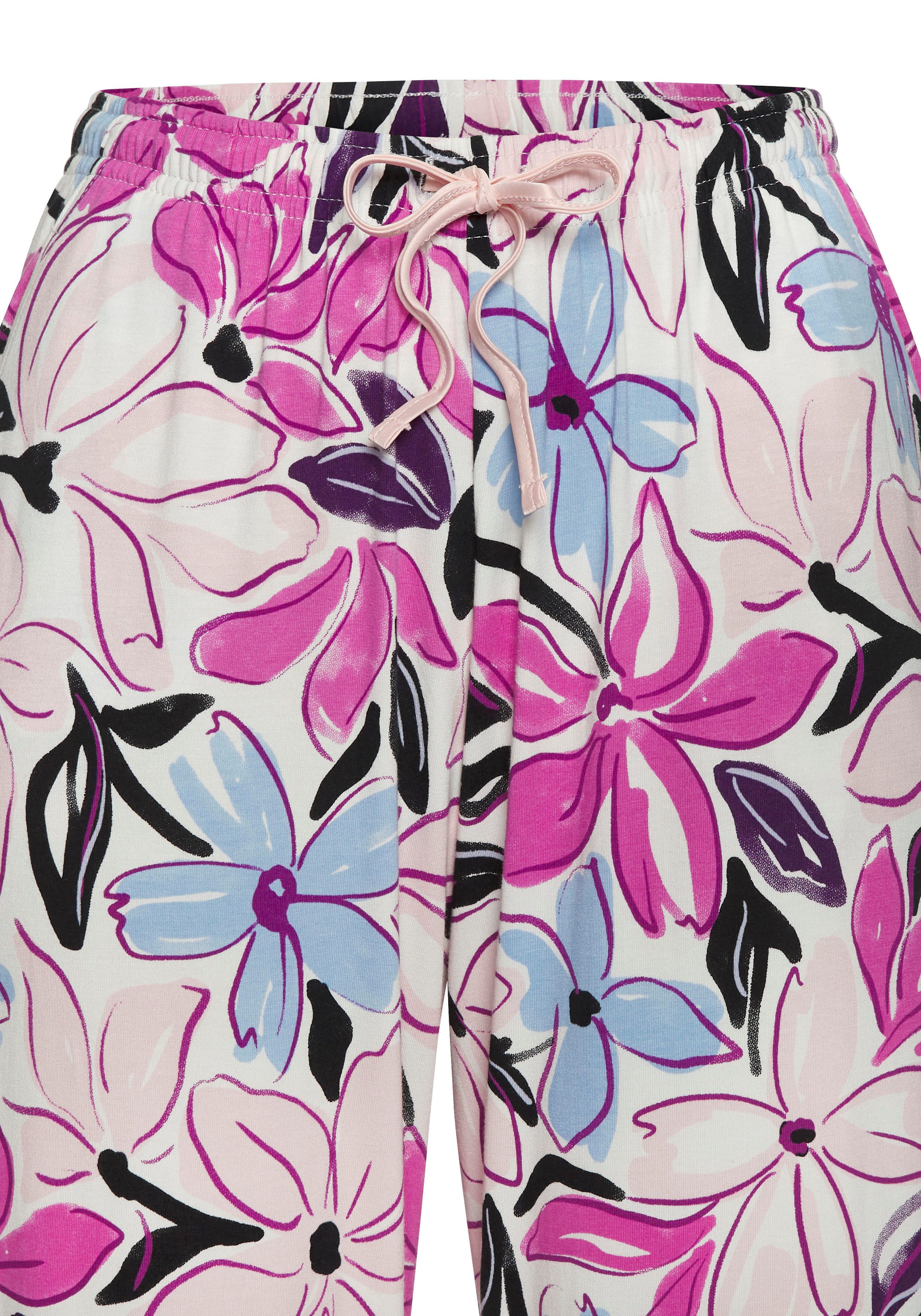 Lascana Pyjama met mooie all-over print (2-delig)