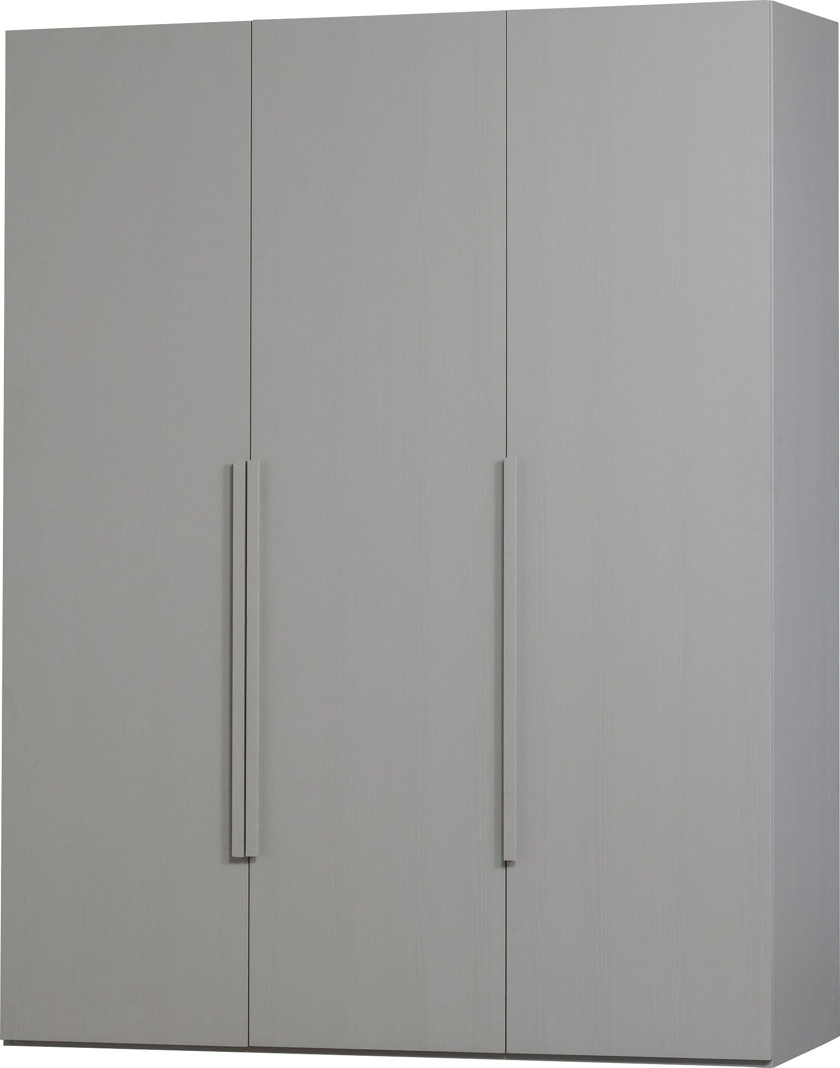WOOOD Kledingkast Rens van notenhoutdecor, veel opbergruimte, hoogte 210 cm
