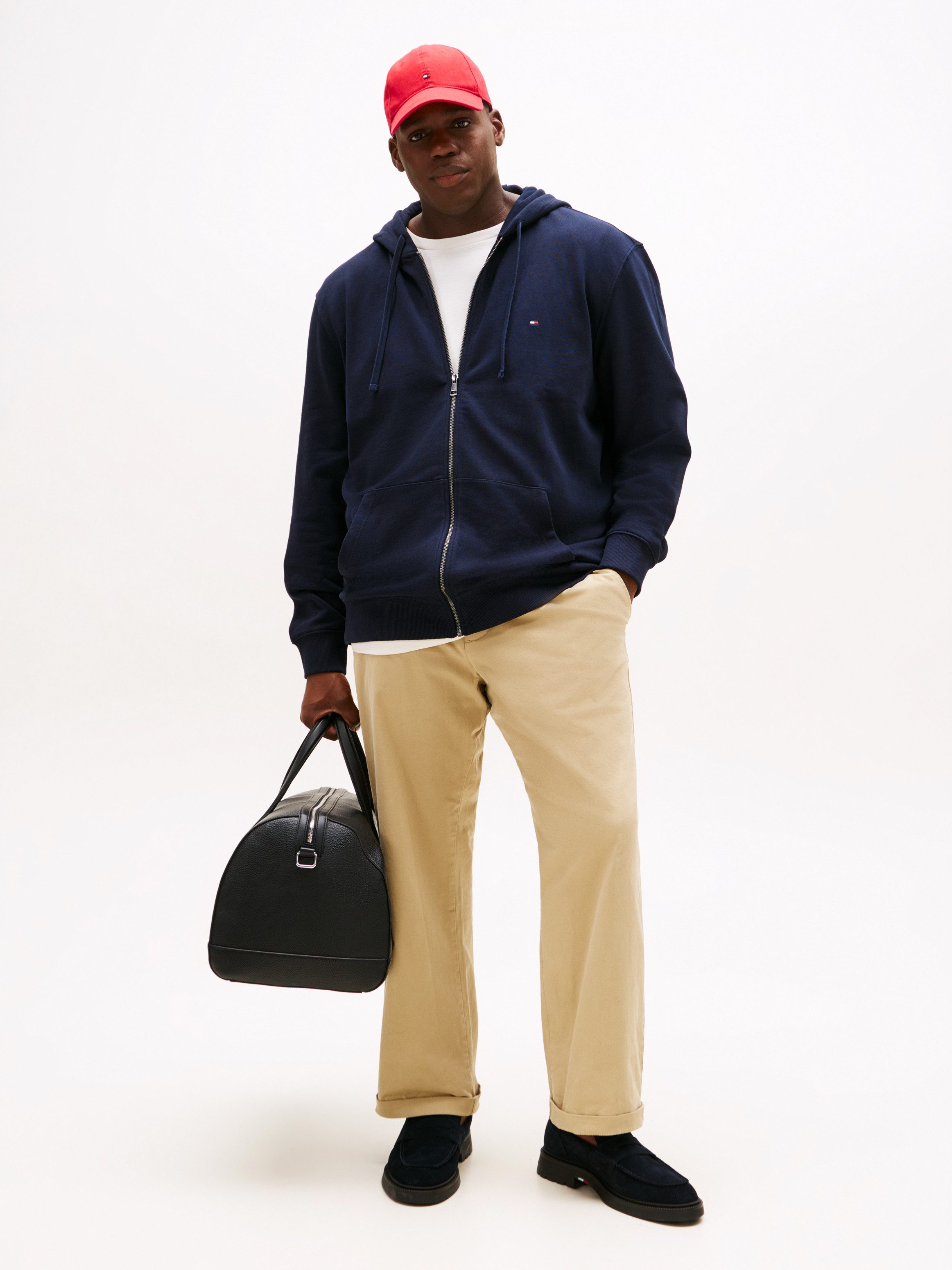 Tommy Hilfiger Capuchonsweatvest BT-ESSENTIAL TERRY ZIP THROUGH