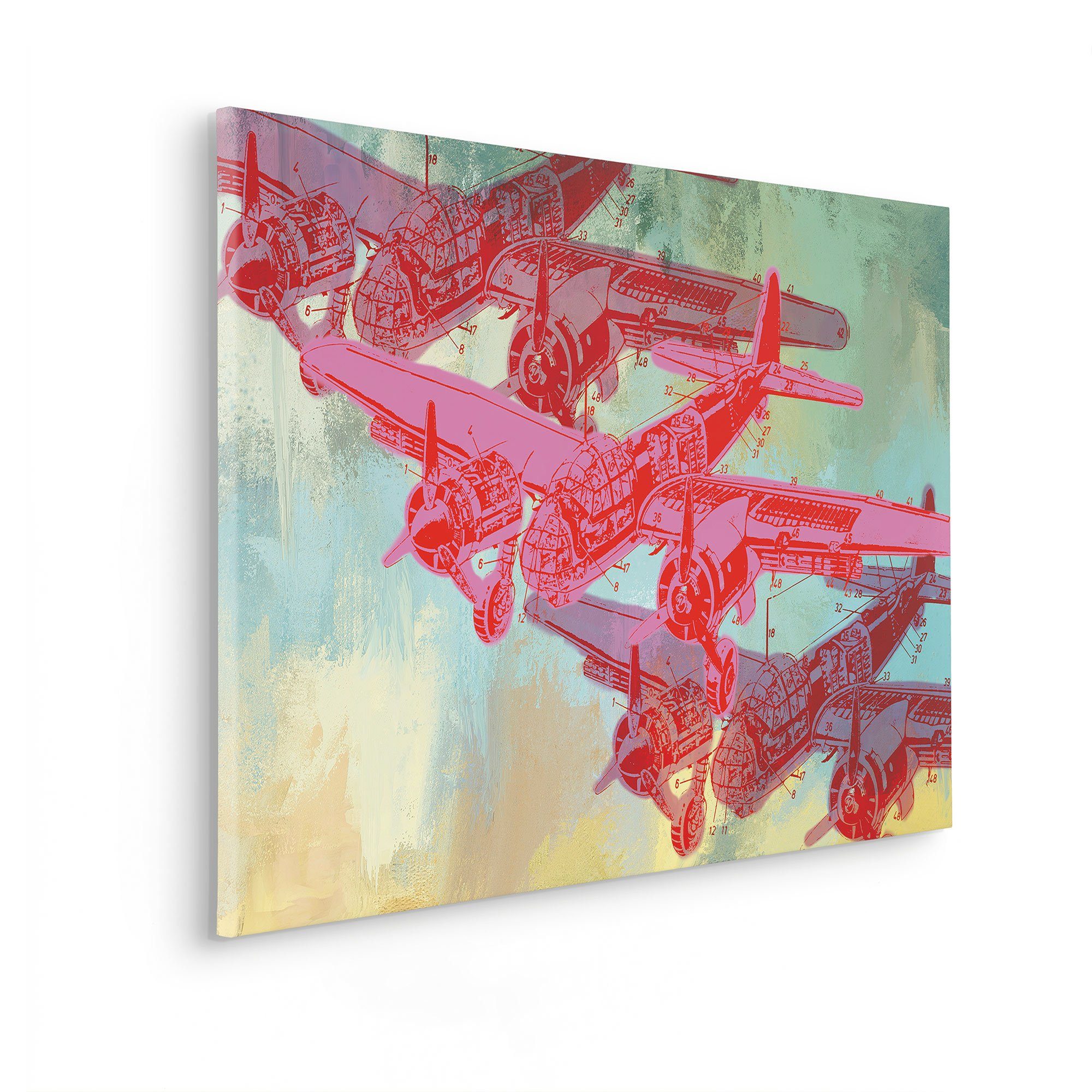 Komar Artprint op linnen Save Lives - Afmeting 60 x 90 cm (1 stuk)