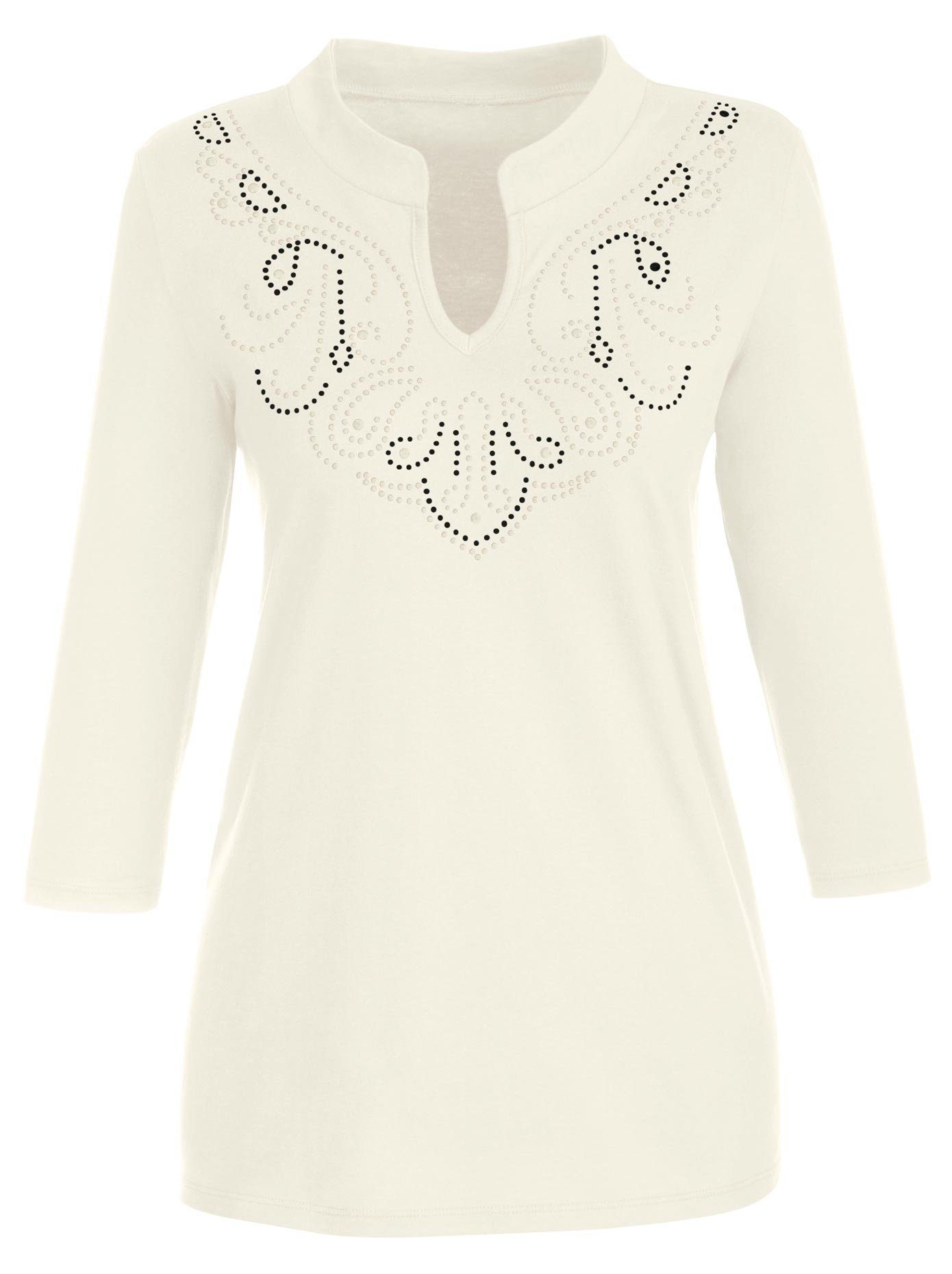 Classic Basics Shirt met 3/4-mouwen Shirt (1-delig)