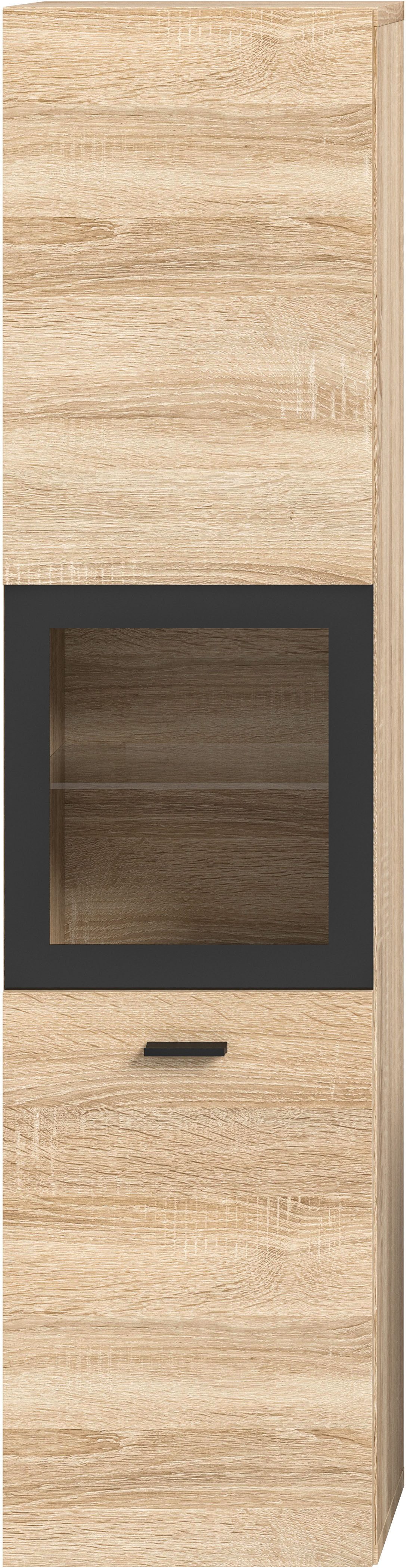 welltime Hoge kast Tampa, hoogte 125cm, hangend of staand te monteren Badkamerkast, hangkast badkamer, badkamer, badkamermeubels