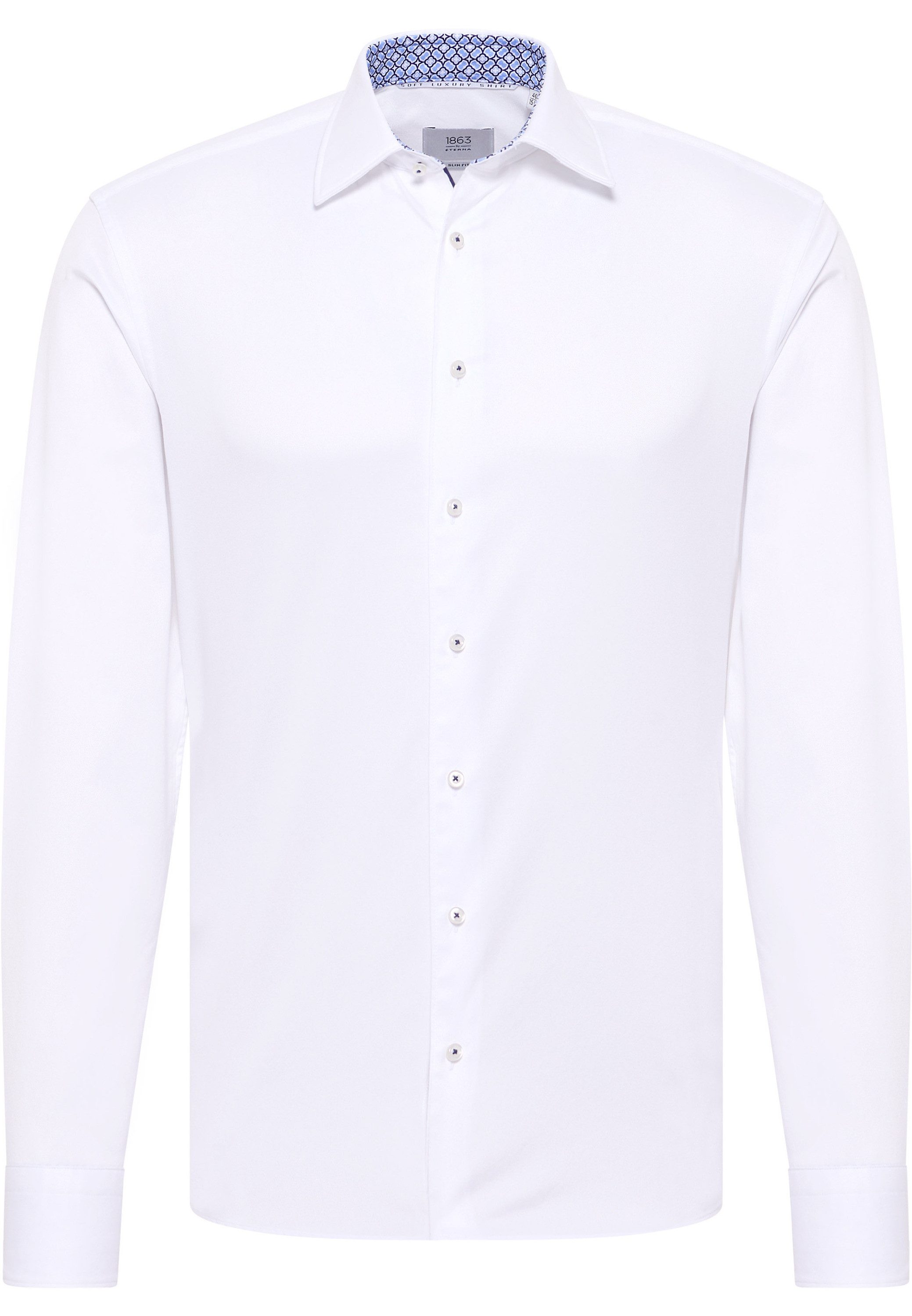 Eterna Overhemd met lange mouwen Slim fit
