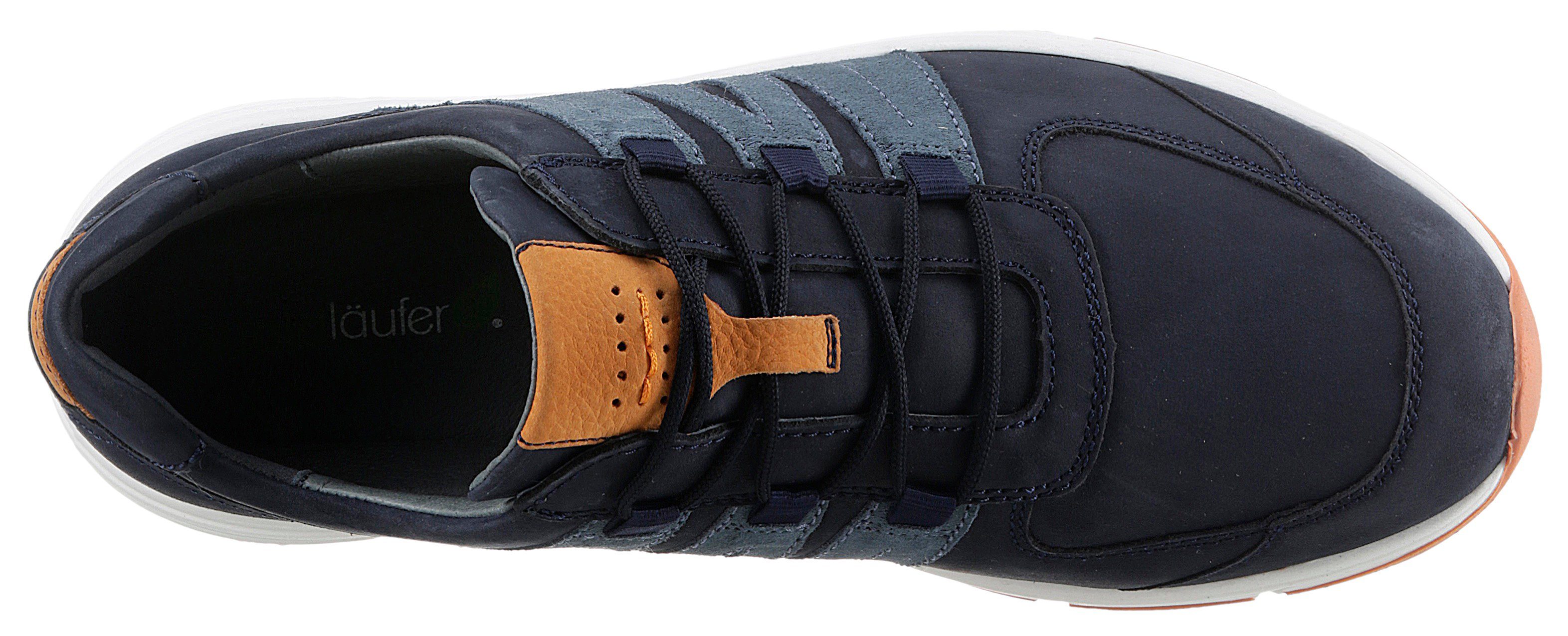 Waldläufer Sneakers HASLO met snelsluiting, h-breedte, vrijetijdsschoen, lage schoen, veterschoen
