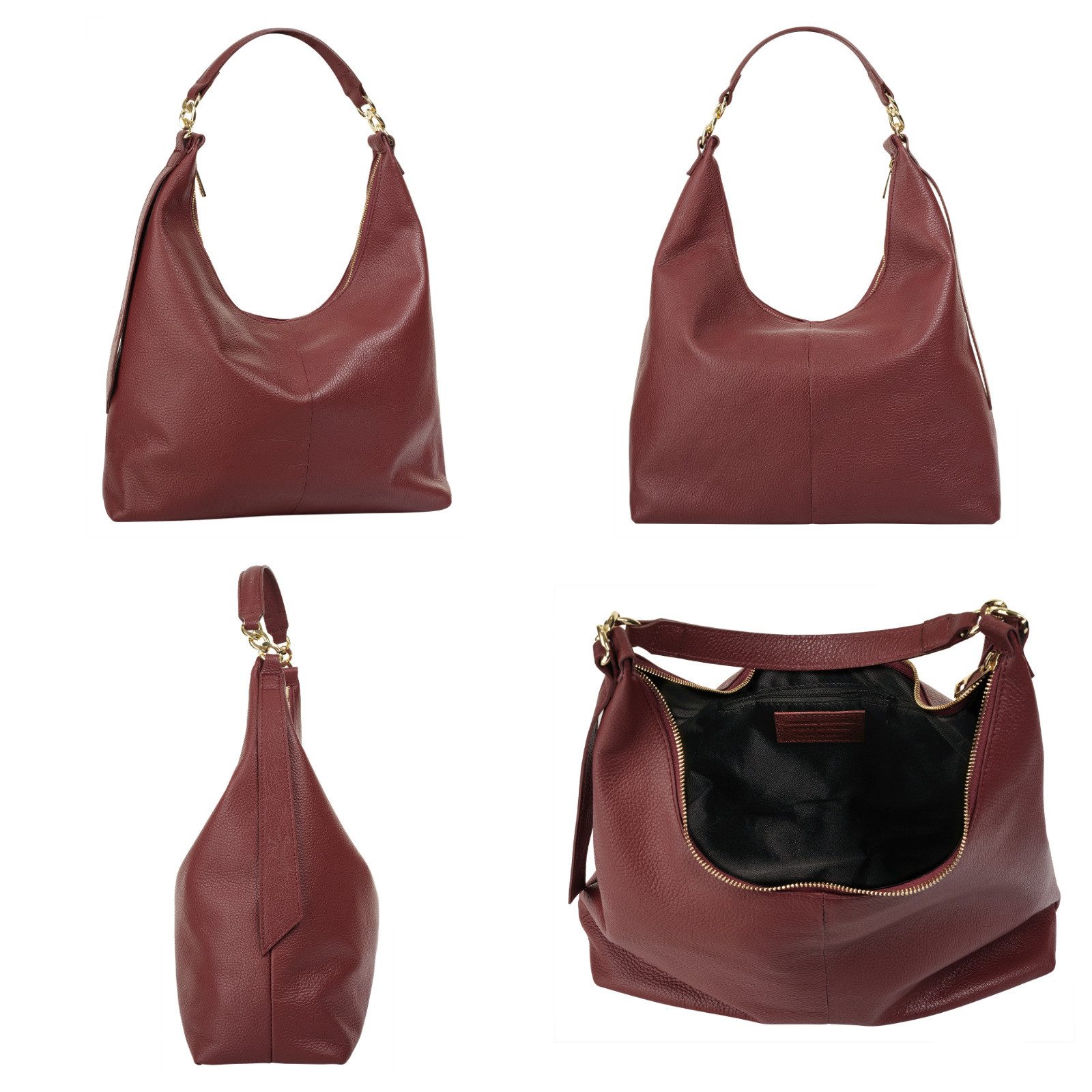 Samantha Look Shopper Made in Italy, grote handtas met smartphonevak