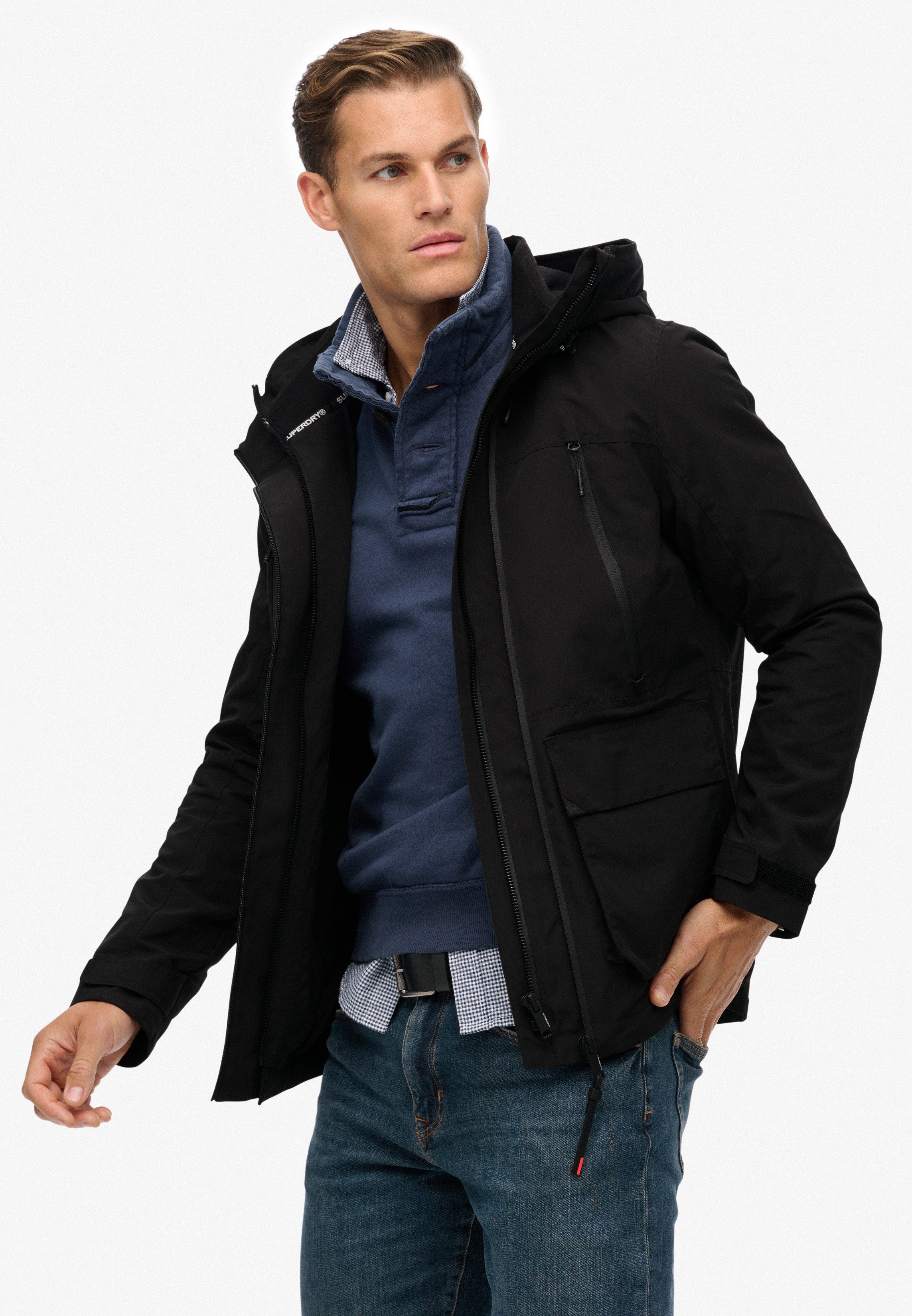 Superdry Outdoorjack HOOD ULTIMATE EMB WINDBREAKER