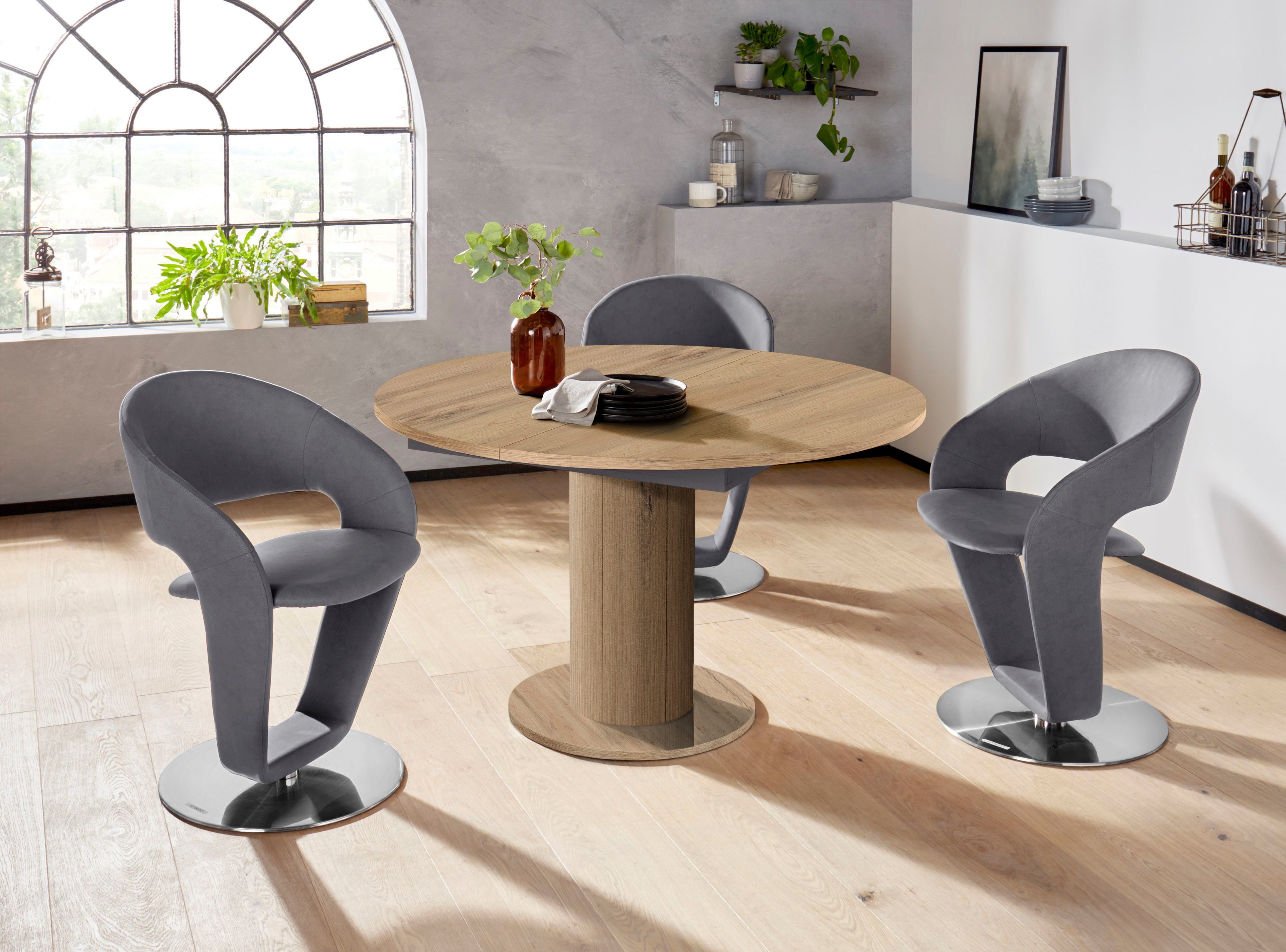 Mäusbacher Eettafel ronde, onderstelkolom