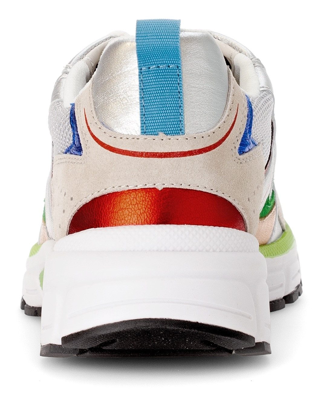 Gabor Sneakers met sleehak Florence , vrijetijdsschoen, lage schoen, veterschoen in comfortwijdte g (= breed)
