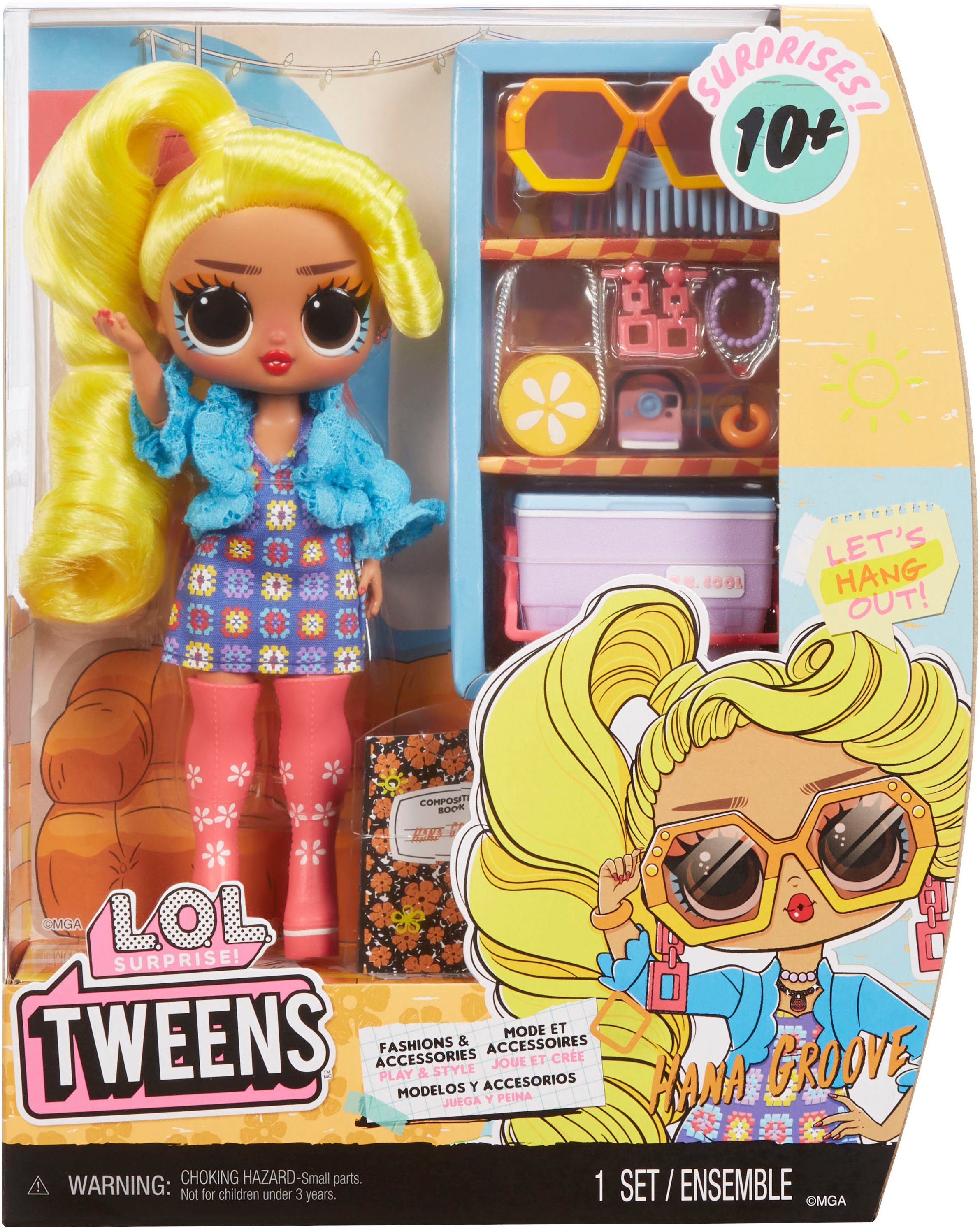 L.O.L. SURPRISE! Aankleedpop L.O.L. Surprise Tweens Core Doll - Hana Groove